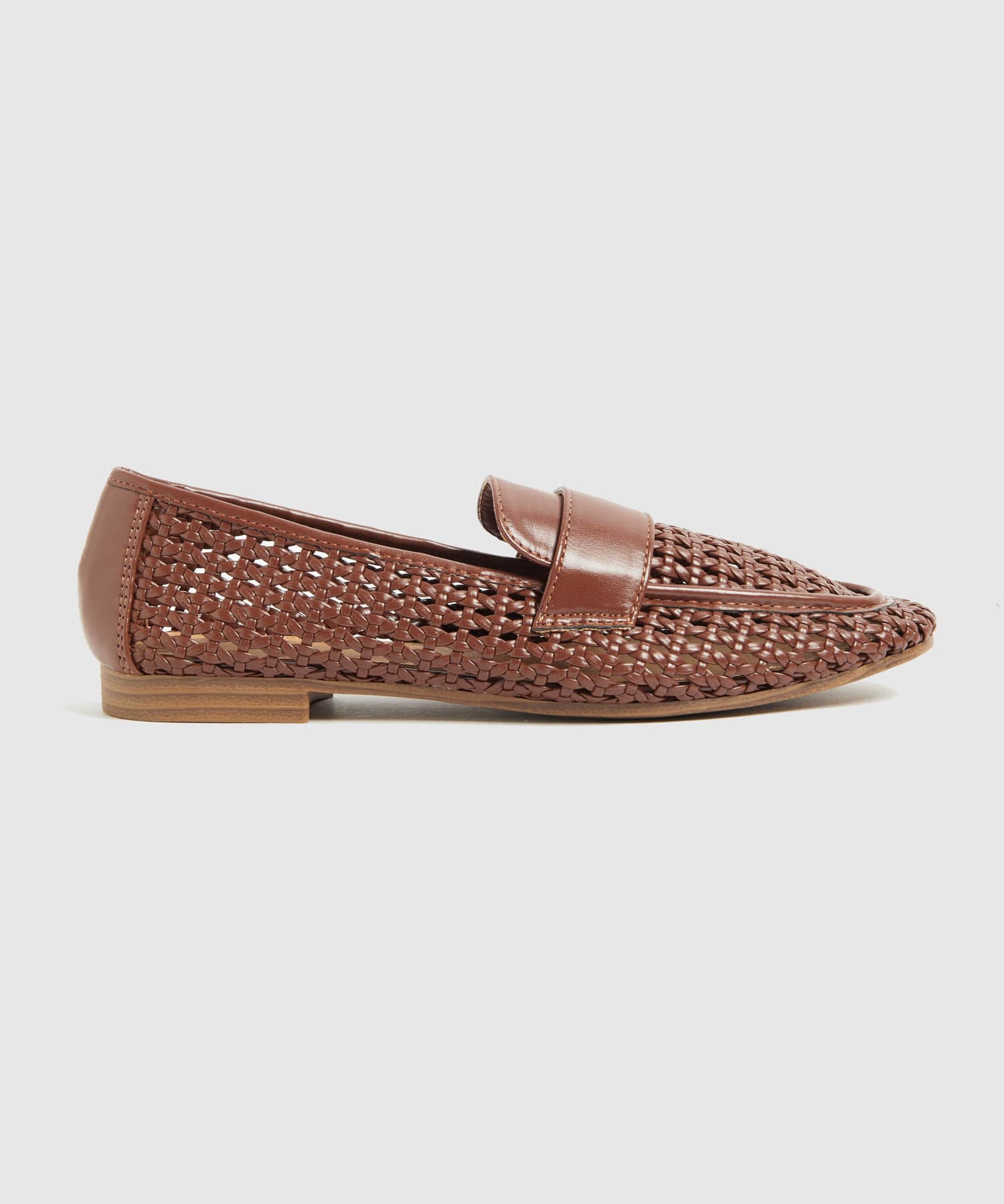 Mocasines Oliva de Ciudad café para mujer, vista principal
