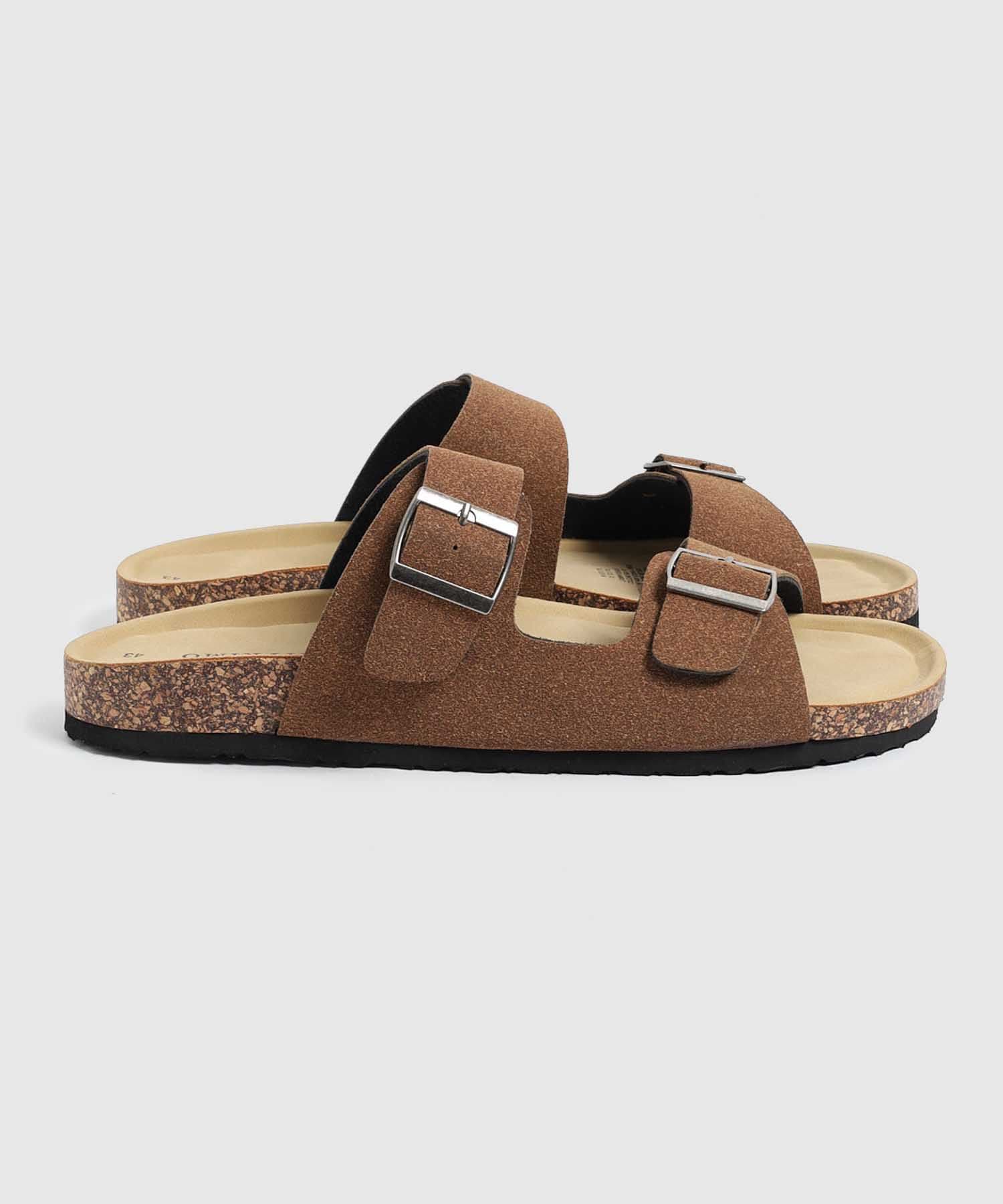 Sandalia Serena Edición Lino café para hombre, vista 2