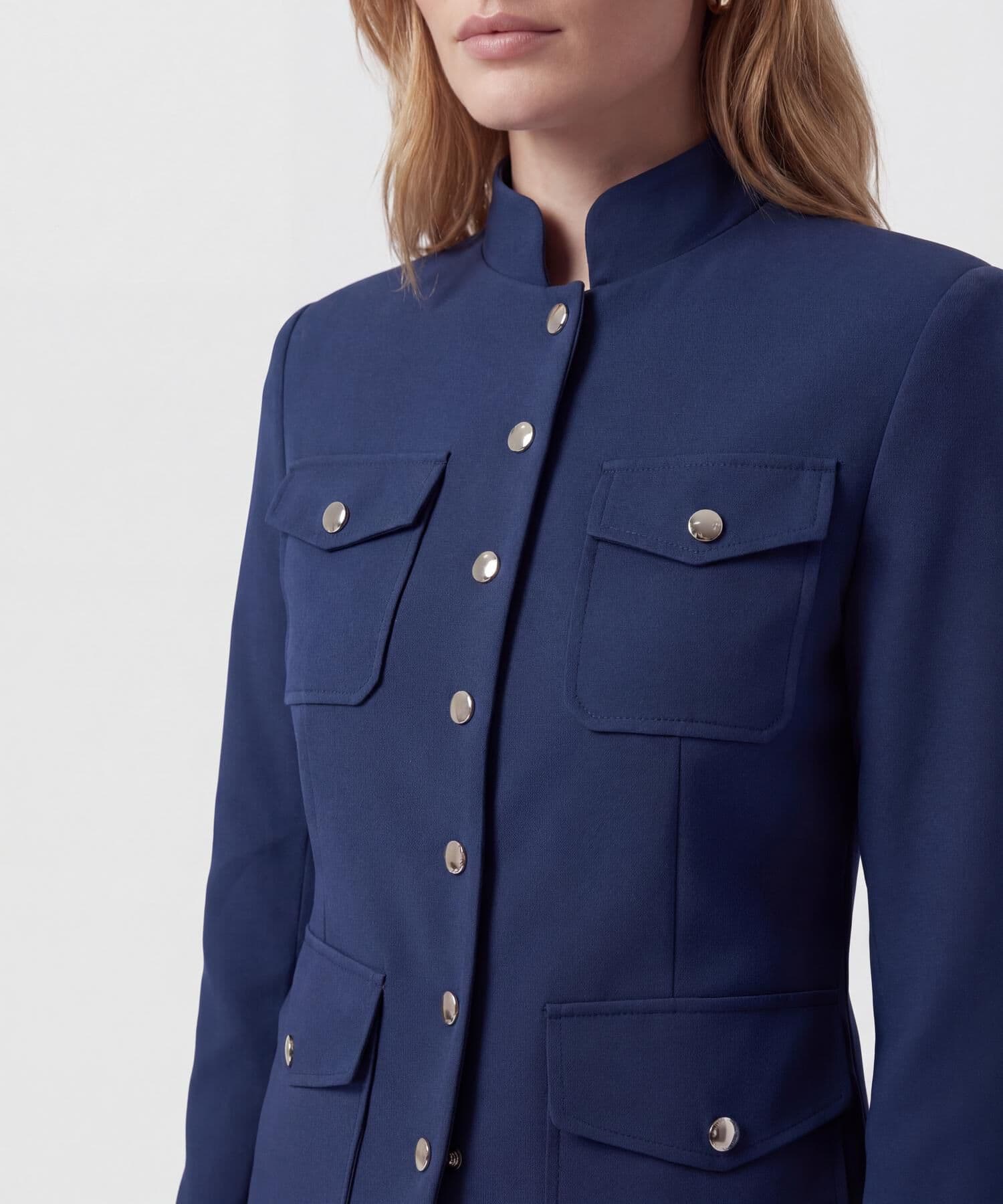Chaqueta Candelaria de Día azul marino para mujer, vista 3