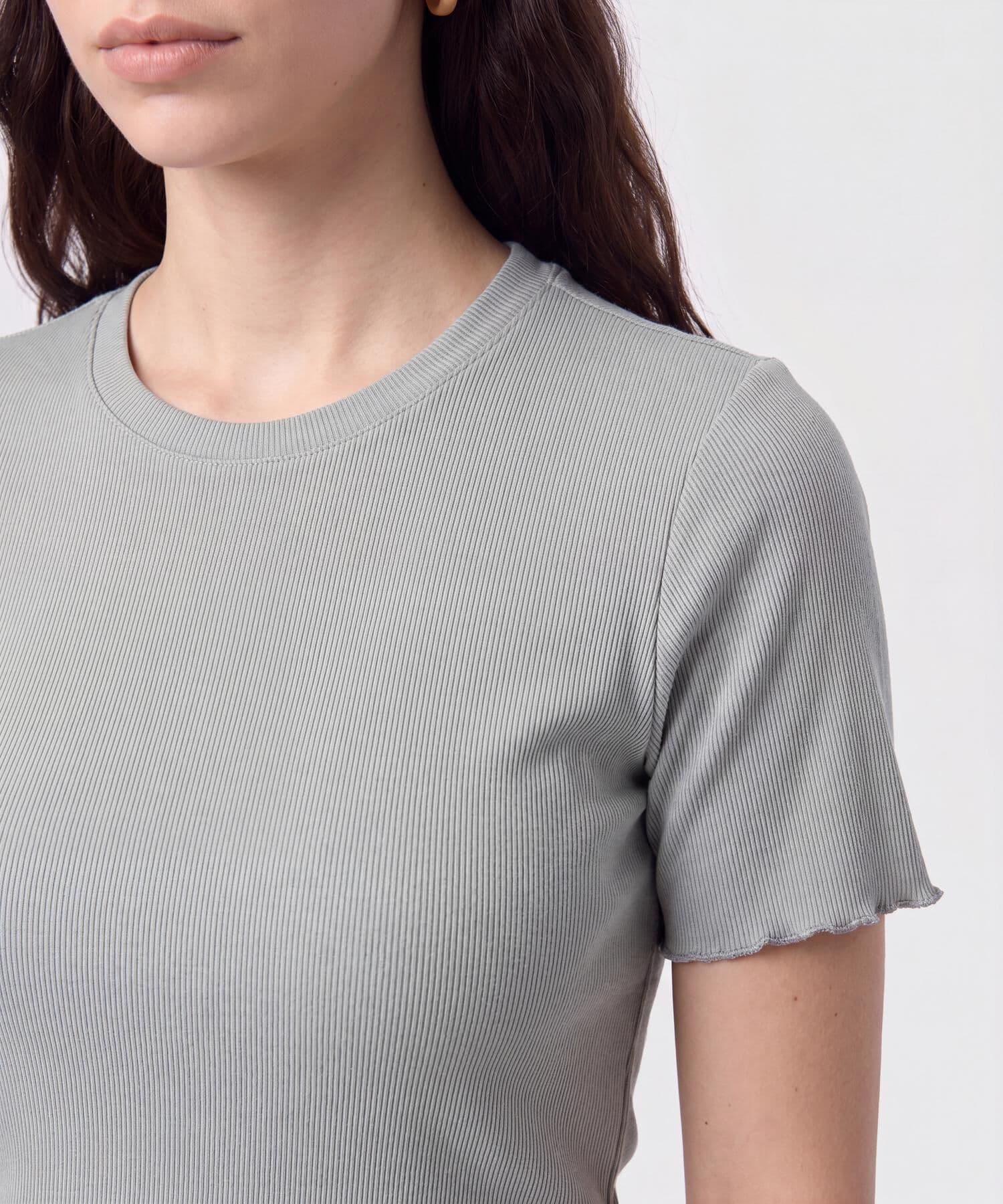 Camiseta Calima Natural verde oliva para mujer, vista 3