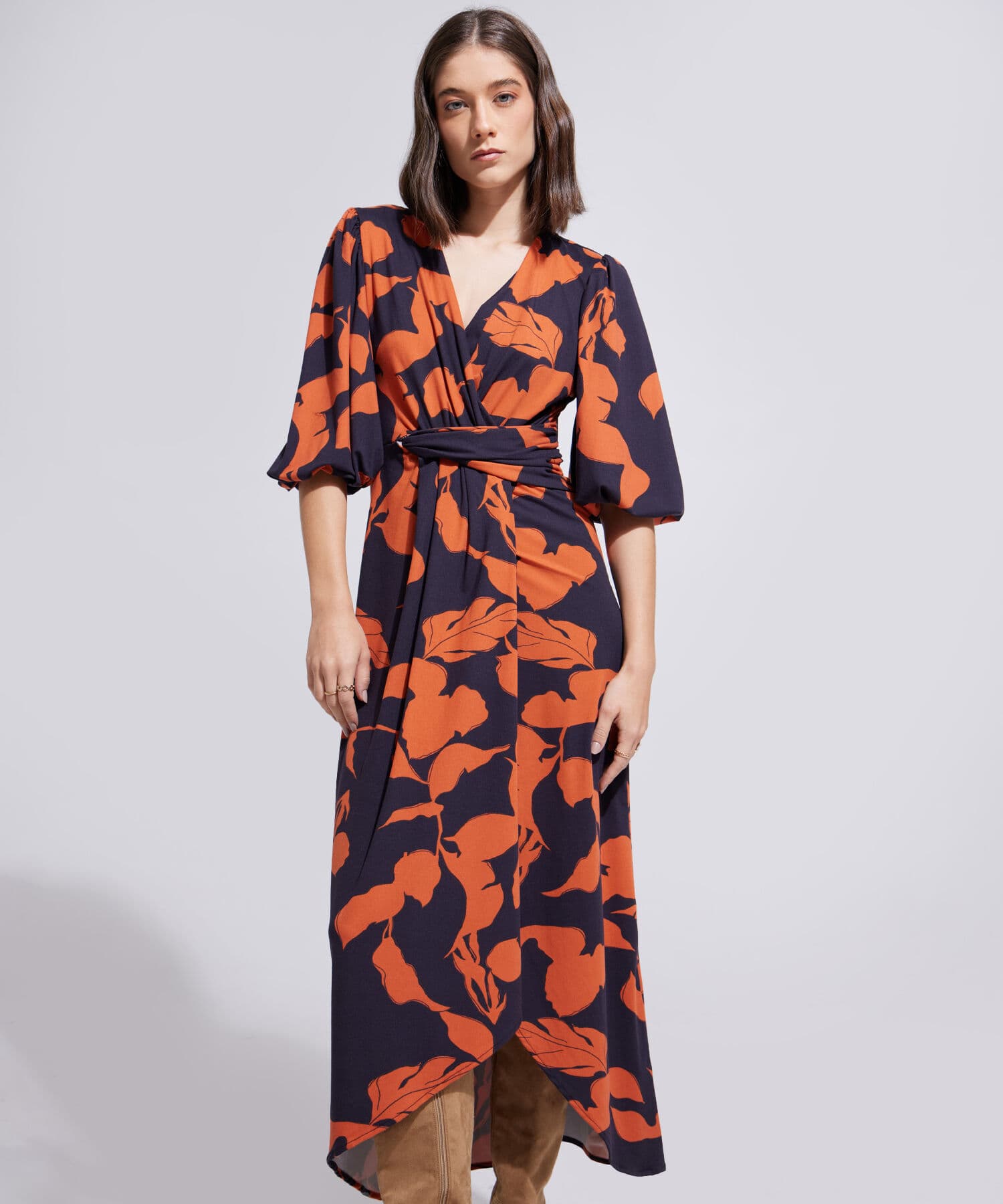 Vestido Solana Edición Índigo negro para mujer, vista 4