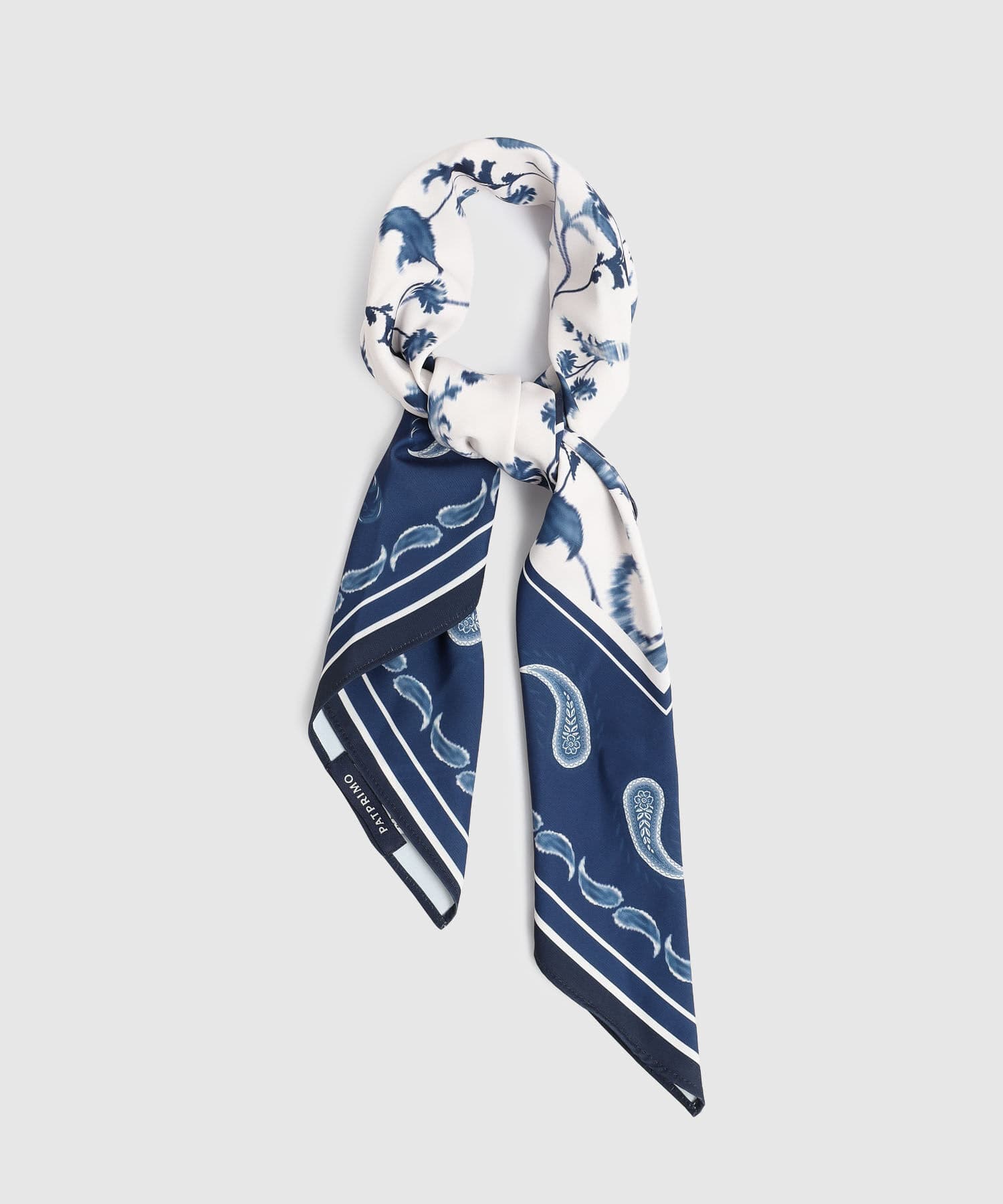 Pañoleta Celeste Edición Índigo azul marino para mujer, vista principal