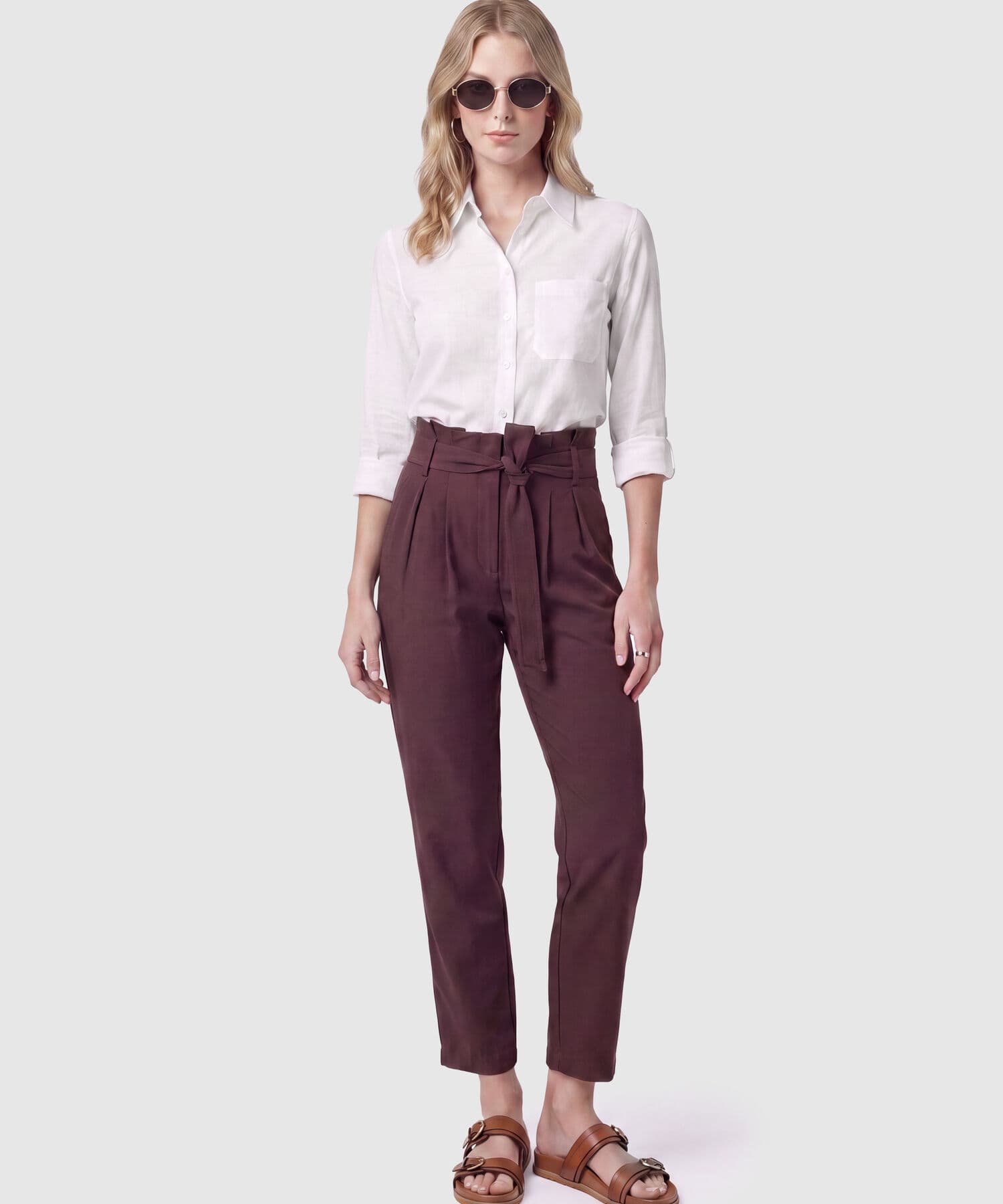 Camisa Niebla de Día blanco para mujer, vista 2