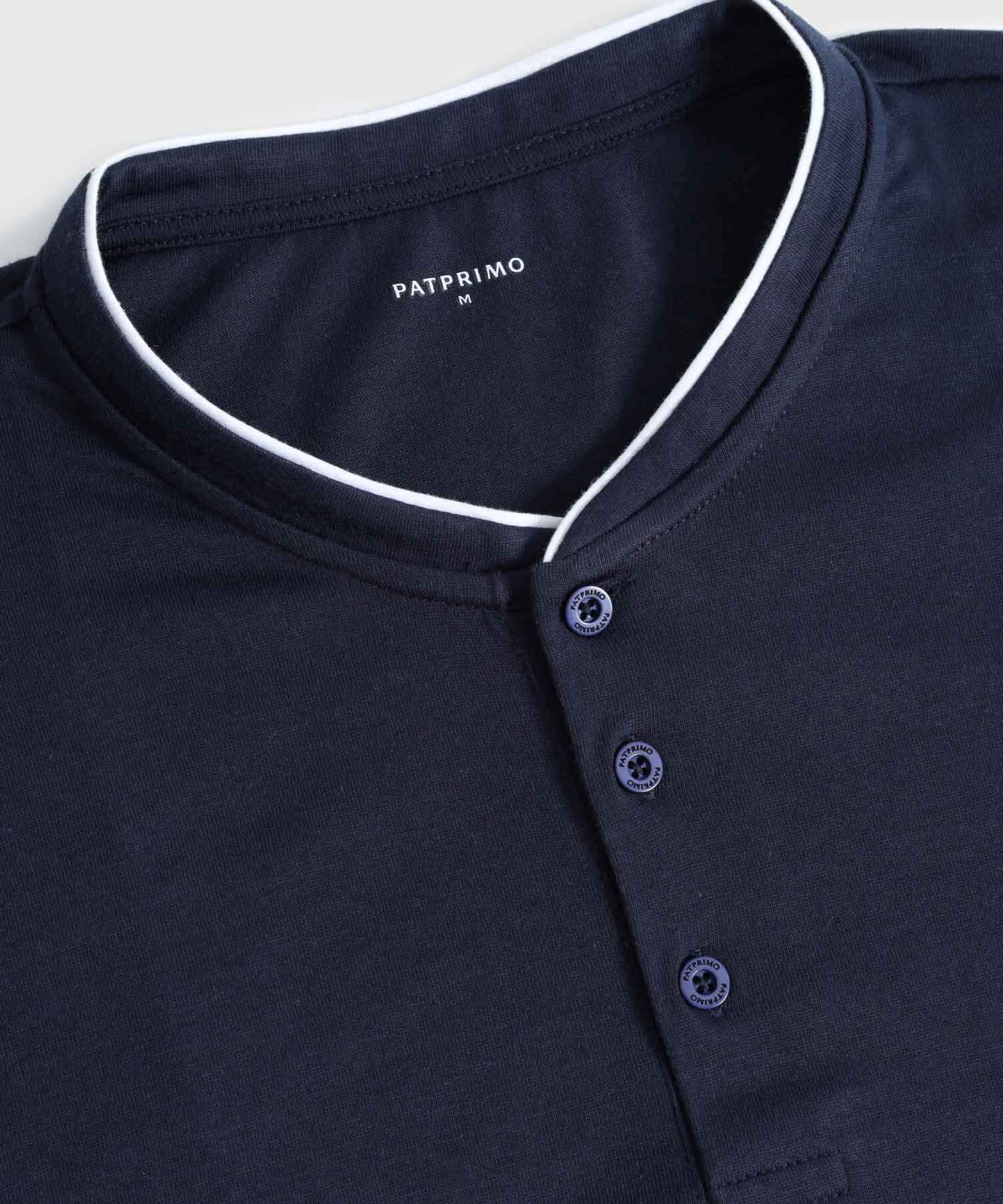 Pijama Siena de Viaje azul marino para hombre, vista 5