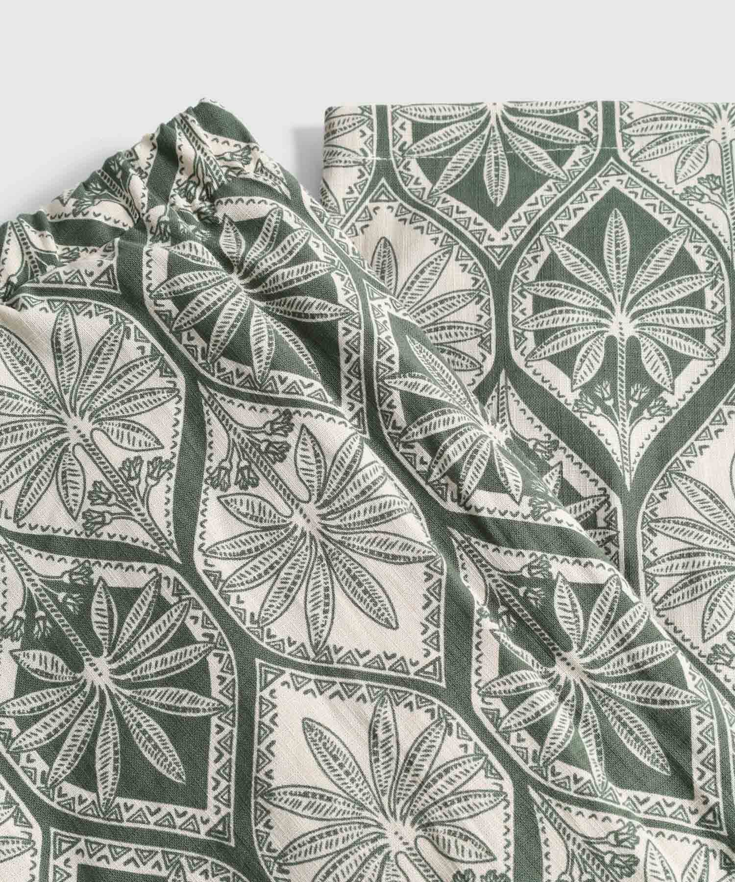 Pantalón Lumbre Minimalista verde oliva para mujer, vista 3
