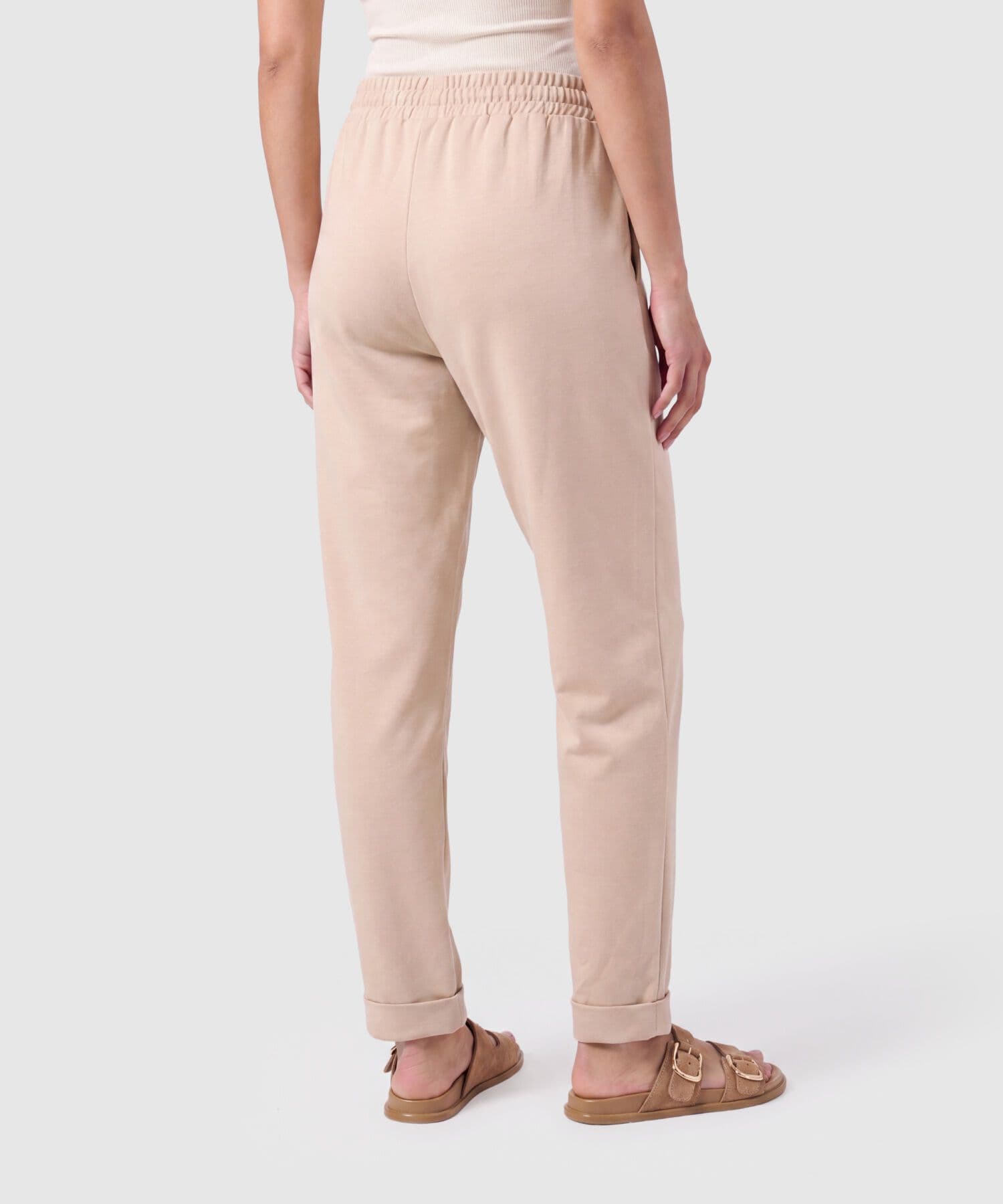 Pantalón Guayacán Esencial arena para mujer, vista 4