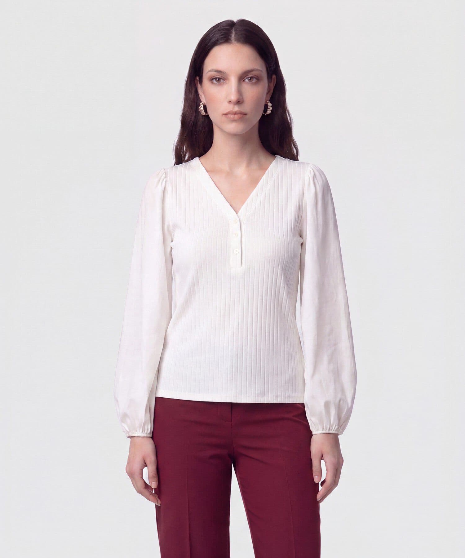 Camiseta Dorada Urbano blanco para mujer, vista principal