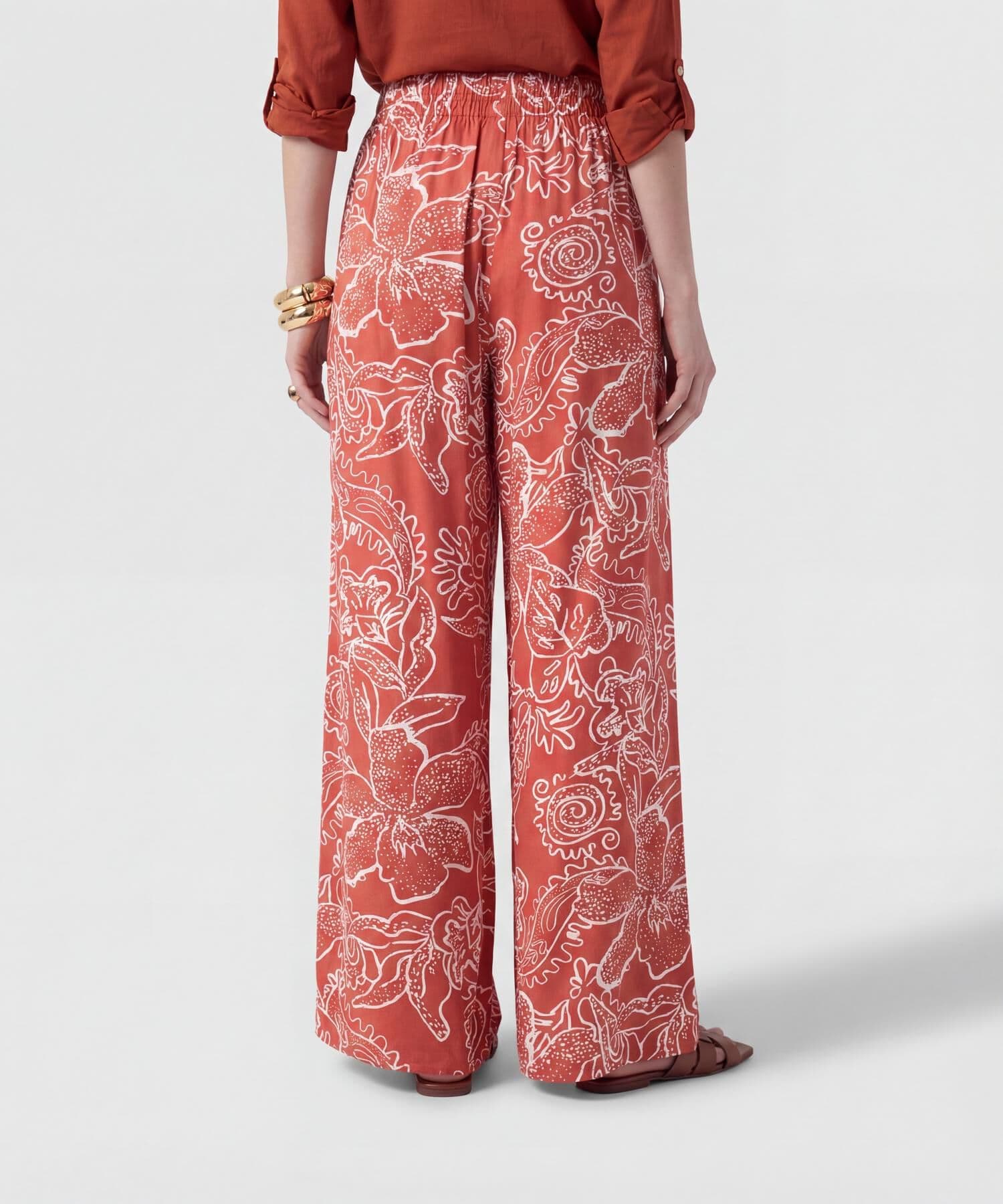 Pantalón Brisa Edición Índigo naranja para mujer, vista 4