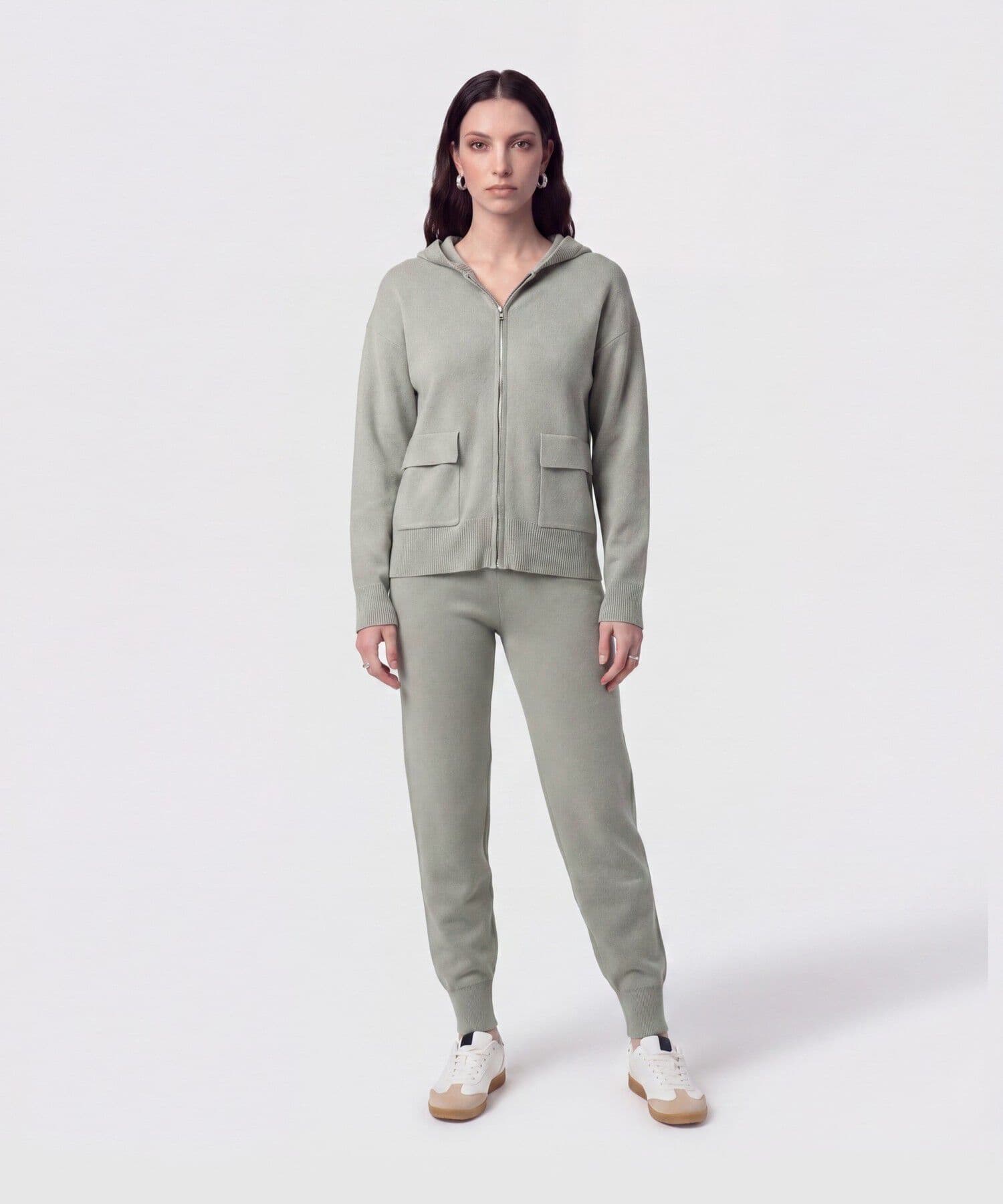 Pantalón Encanto Urbano verde oliva para mujer, vista 2