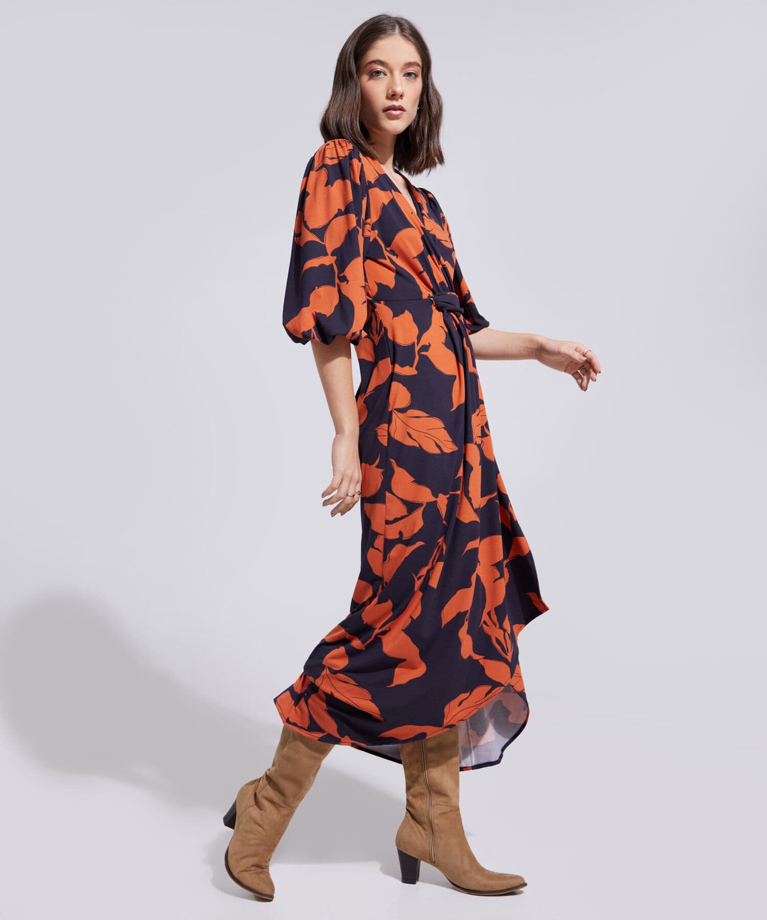 Vestido Solana Edición Índigo negro para mujer, vista 2