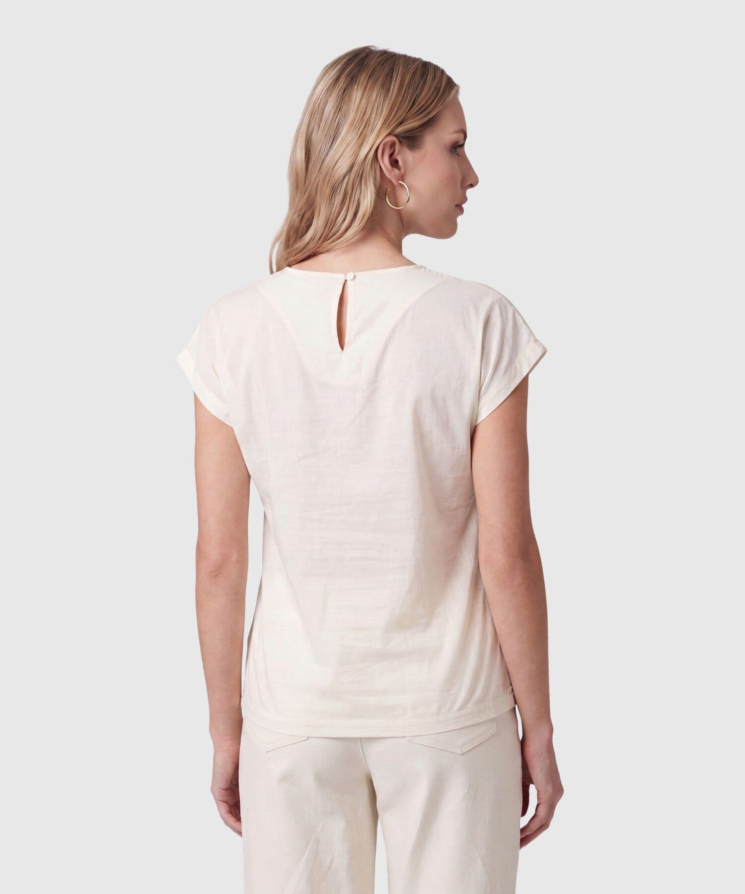 Blusa Horizonte Ligero azul índigo para mujer, vista 4