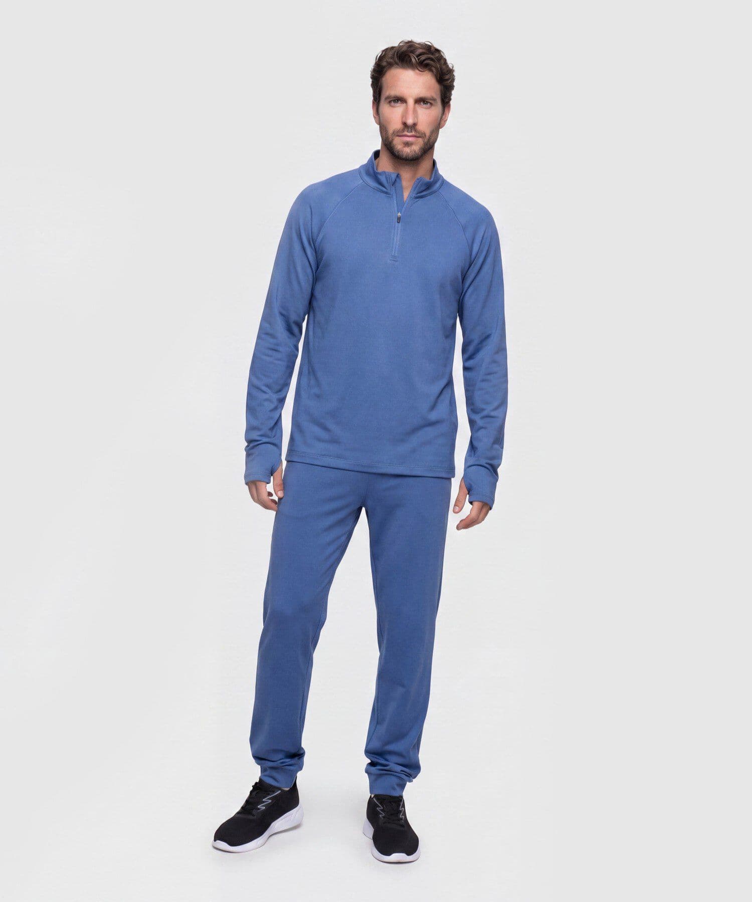 Buzo Solana Ligero azul marino para hombre, vista 2