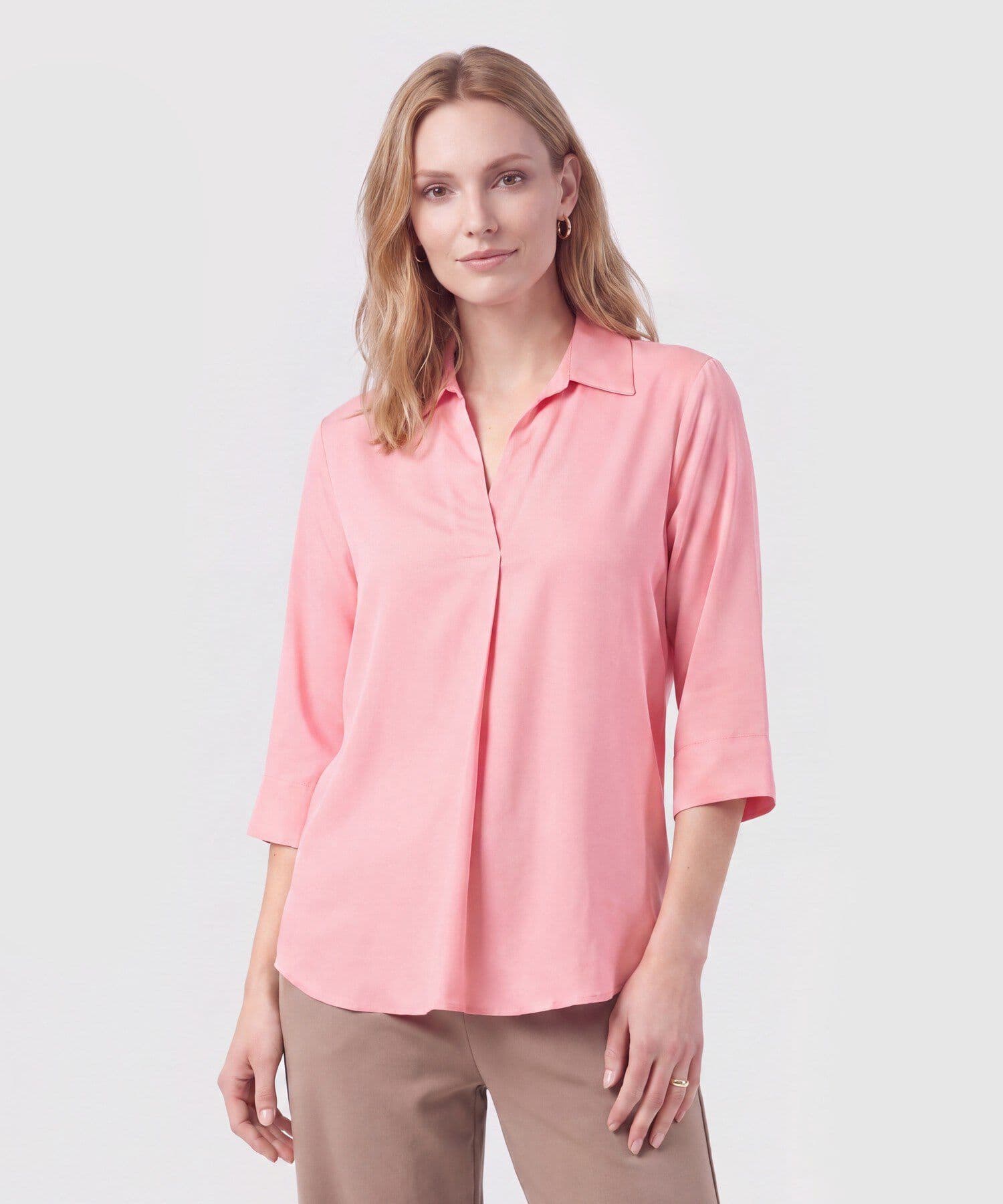 Blusa Granada de Ciudad rosa empolvado para mujer, vista principal