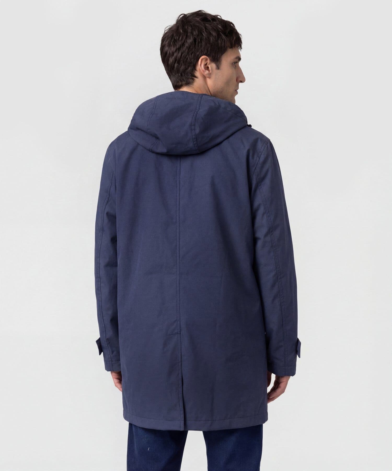 Chaqueta Flora Minimalista azul marino para hombre, vista 3