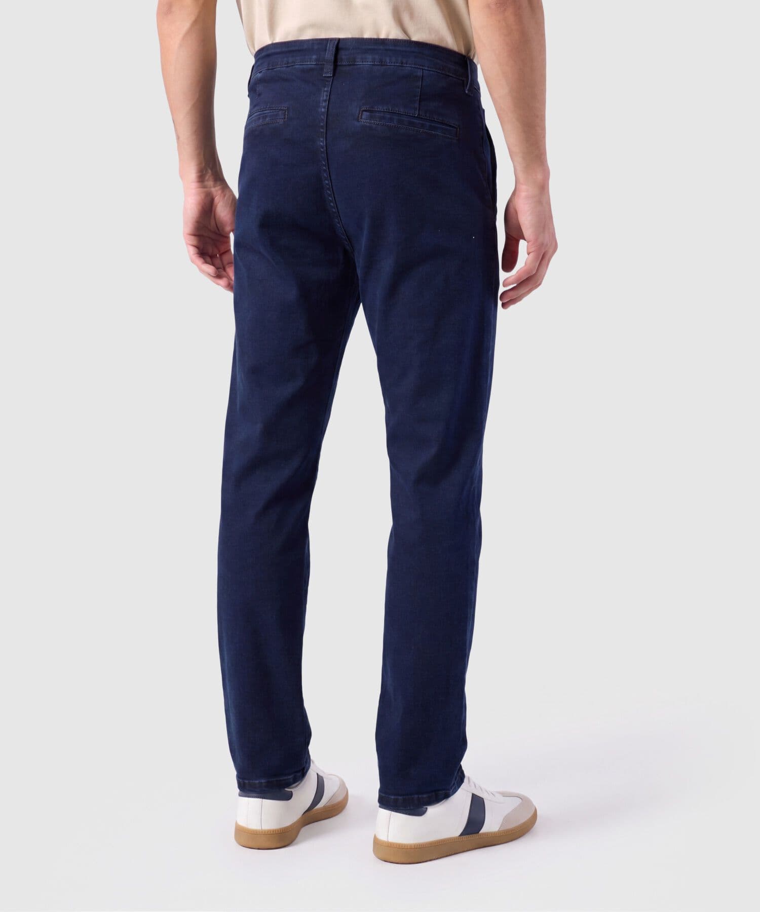 Jean Calima Fluido azul marino para hombre, vista 4