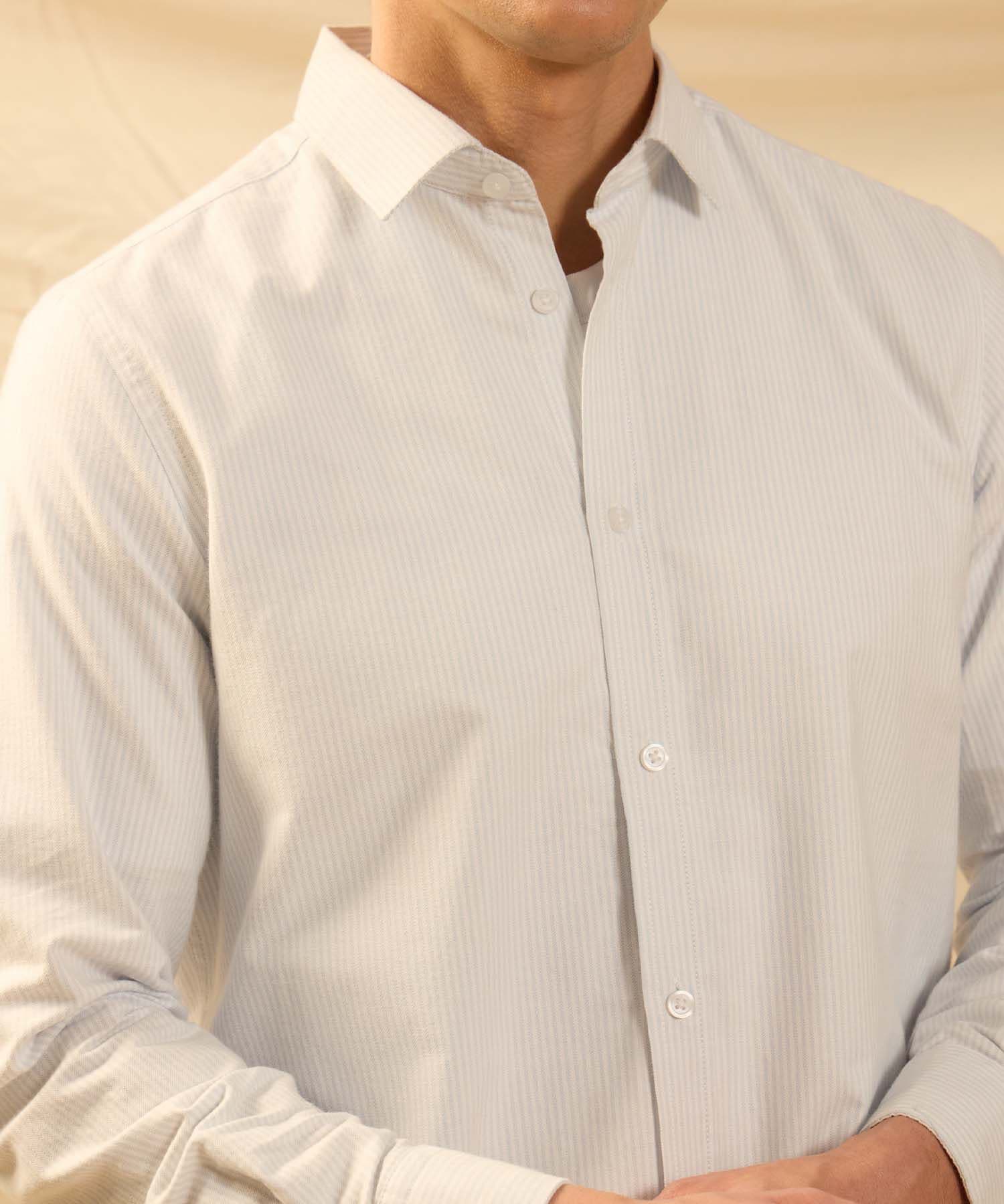 Camisa Julieta Fluido azul marino para hombre, vista 3