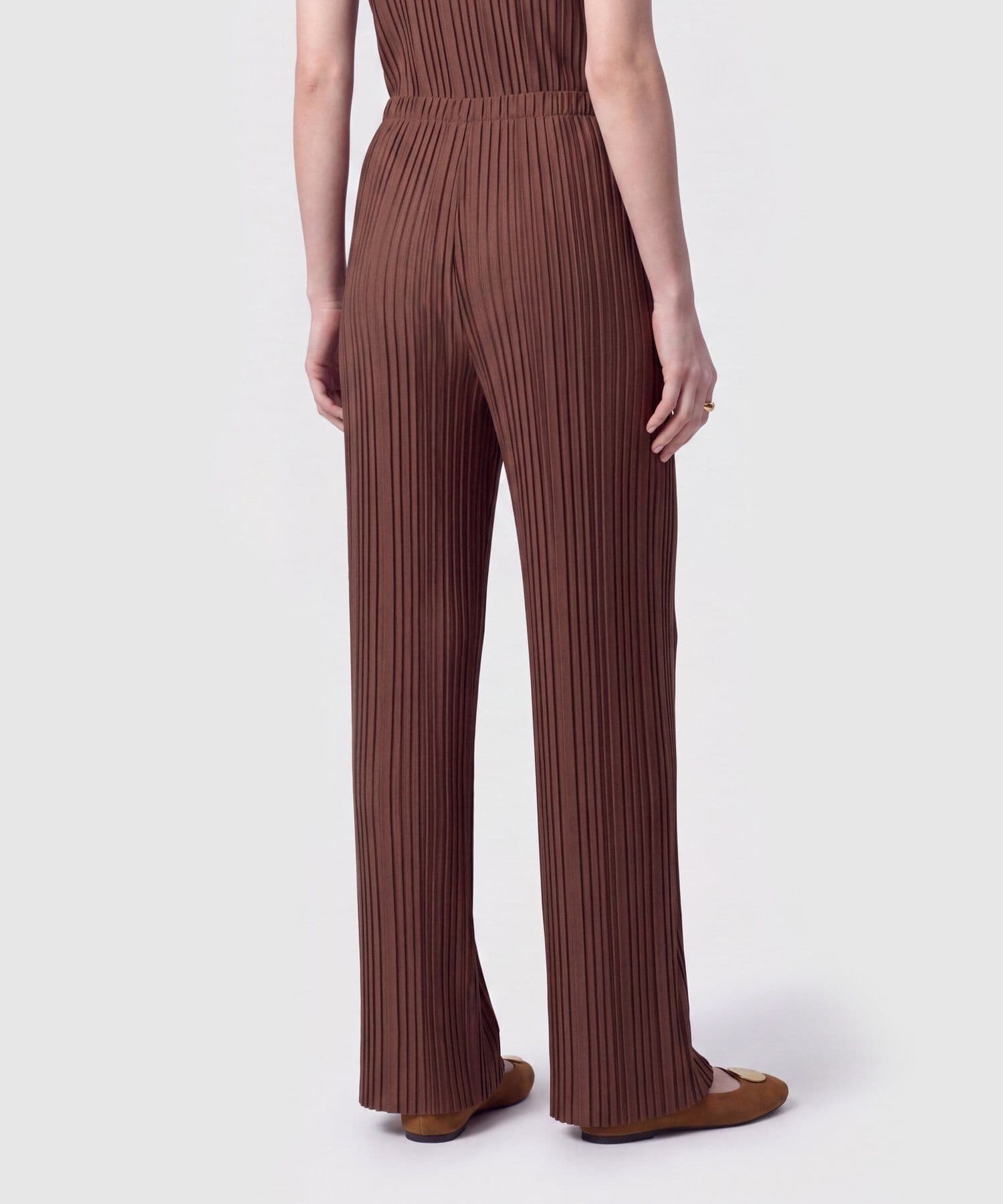 Pantalón Aura Edición Índigo café para mujer, vista 4