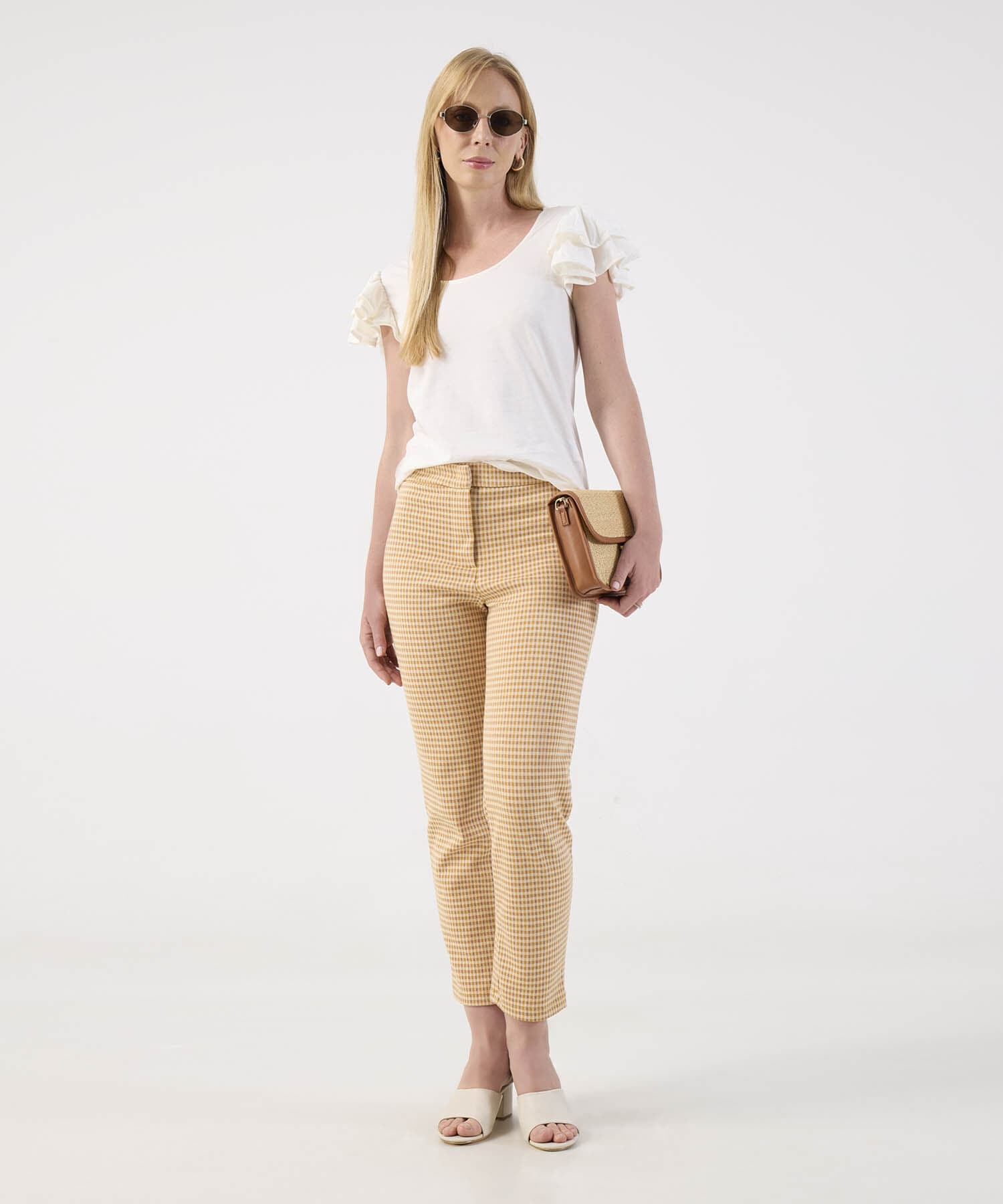 Blusa Renata Contemporáneo lila para mujer, vista 2