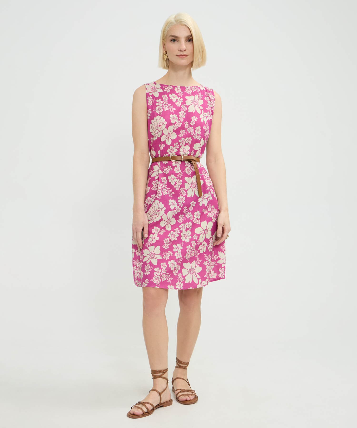 Vestido Salina Natural rosa empolvado para mujer, vista principal