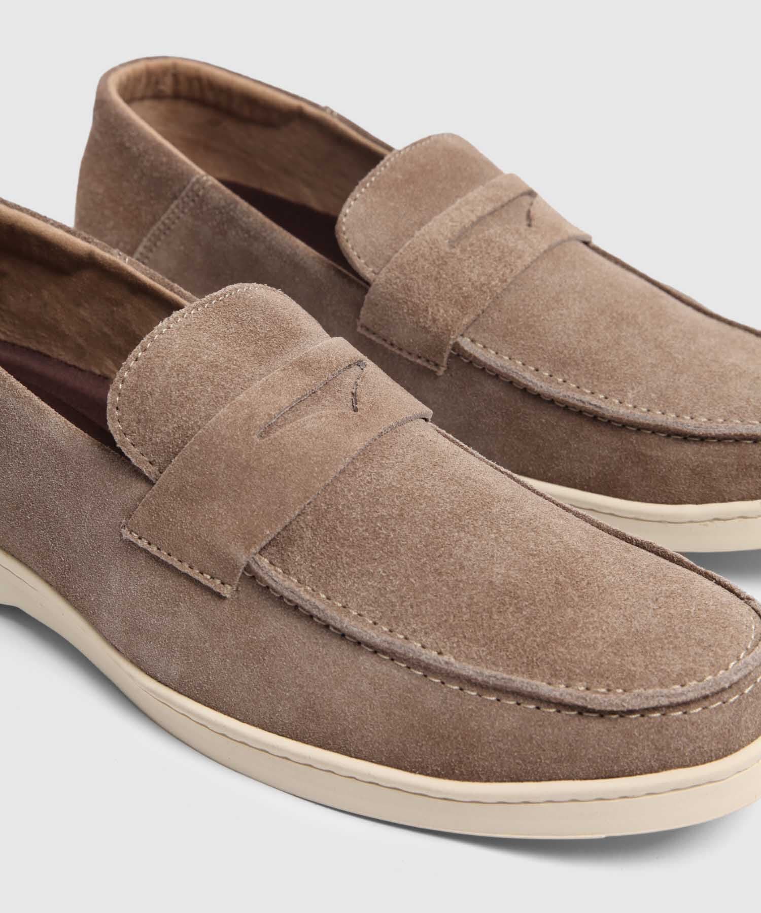 Mocasines Aura Clásico arena para hombre, vista 5