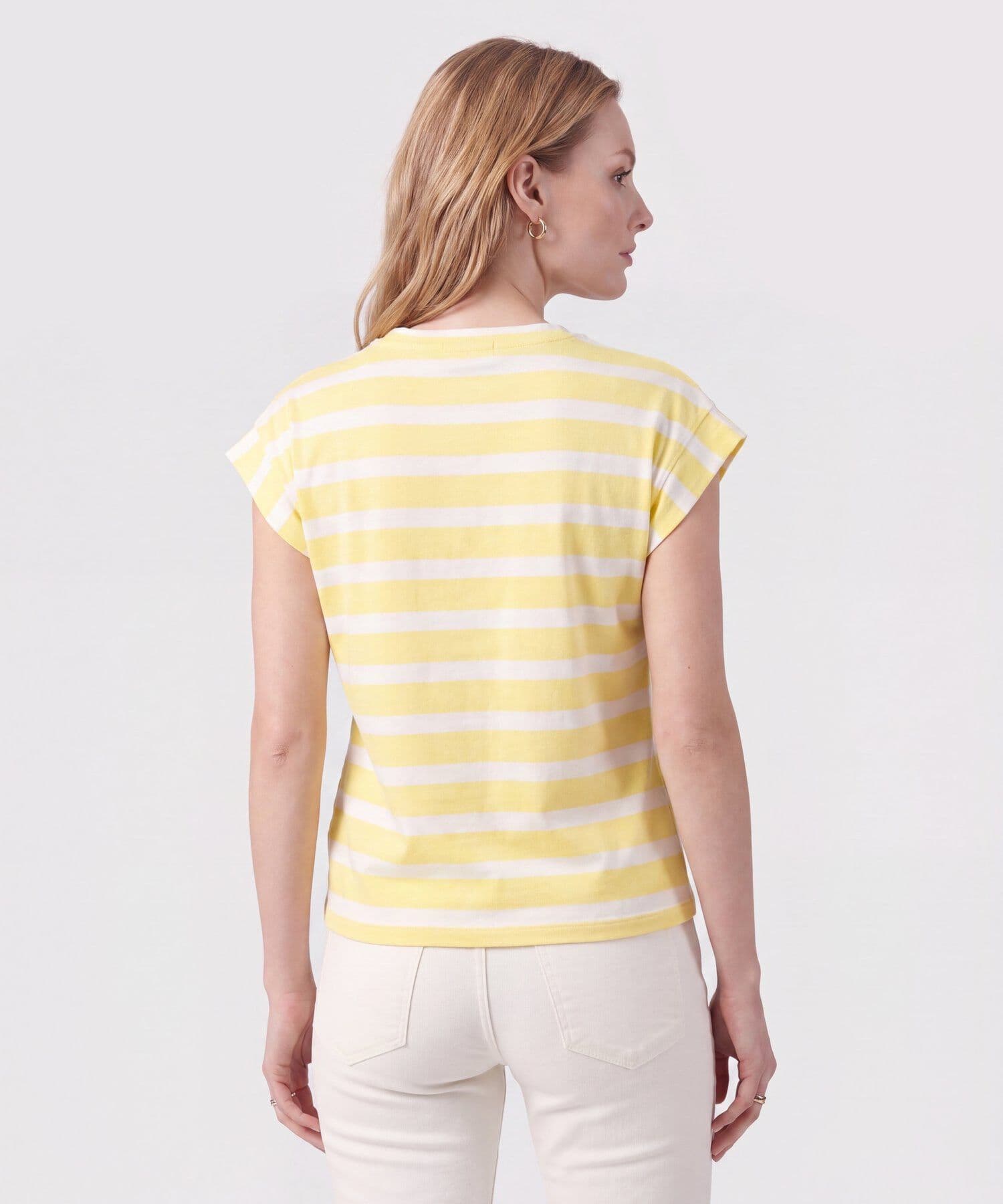 Camiseta Dalia Edición Índigo rojo granada para mujer, vista 4