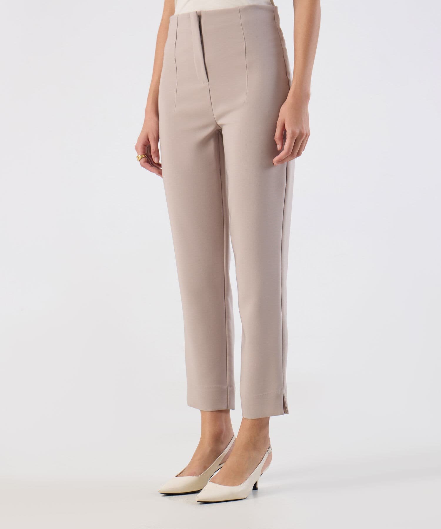 Pantalón Oliva Sastre arena para mujer, vista principal