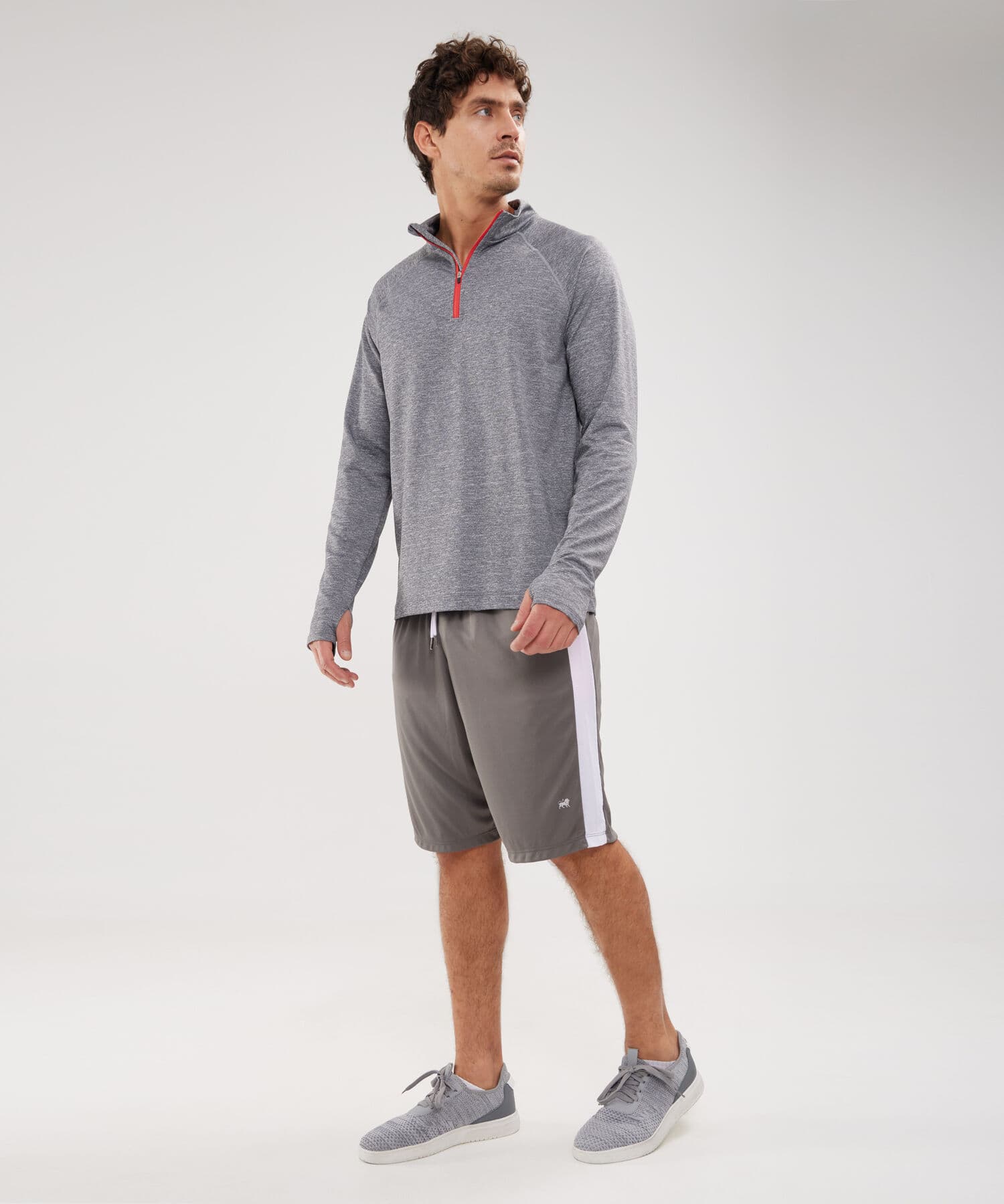 Camiseta Siena Ligero gris humo para hombre, vista 2