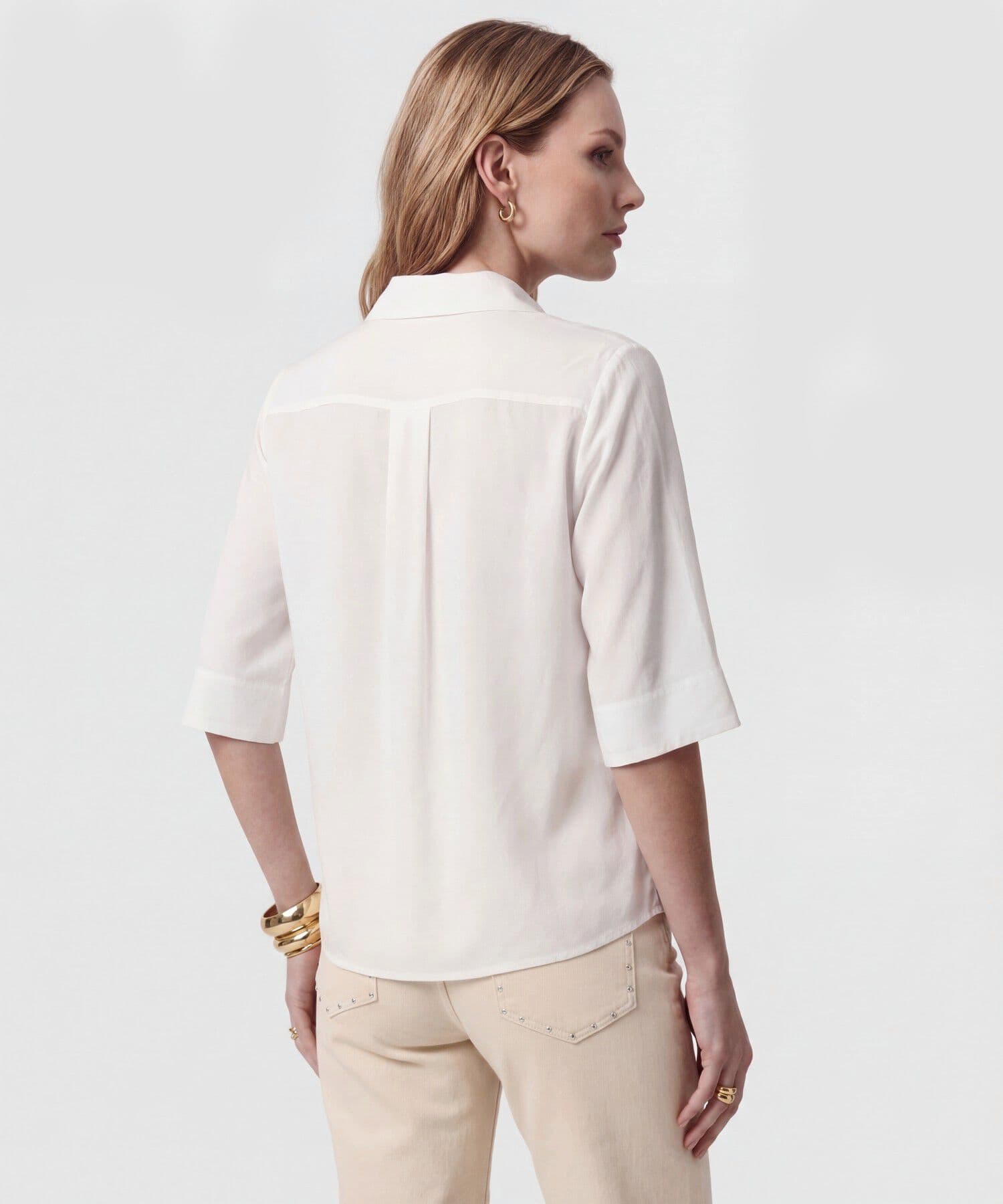 Blusa Río de Ciudad blanco para mujer, vista 4