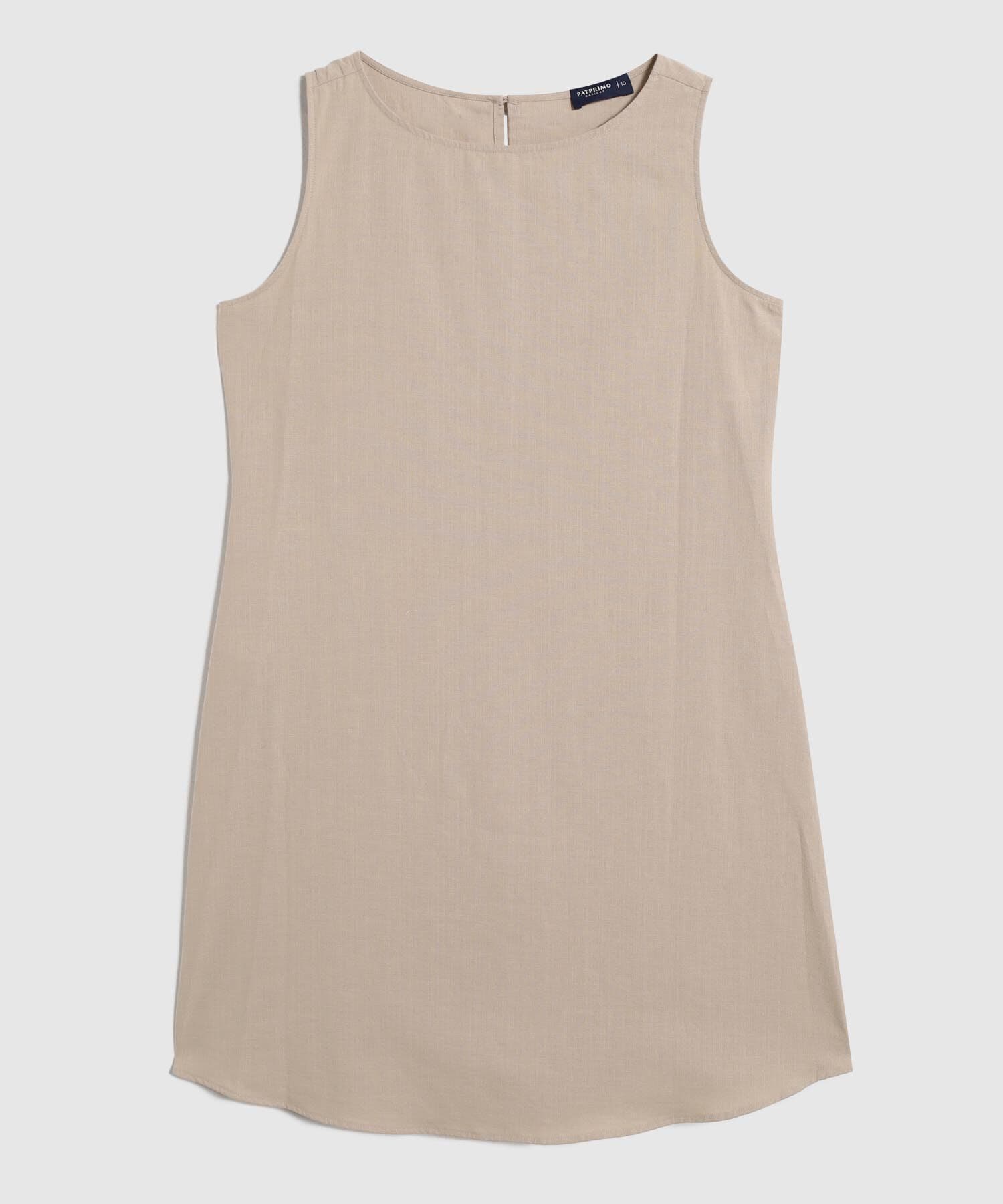 Vestido Sabana Edición Índigo café para mujer, vista principal