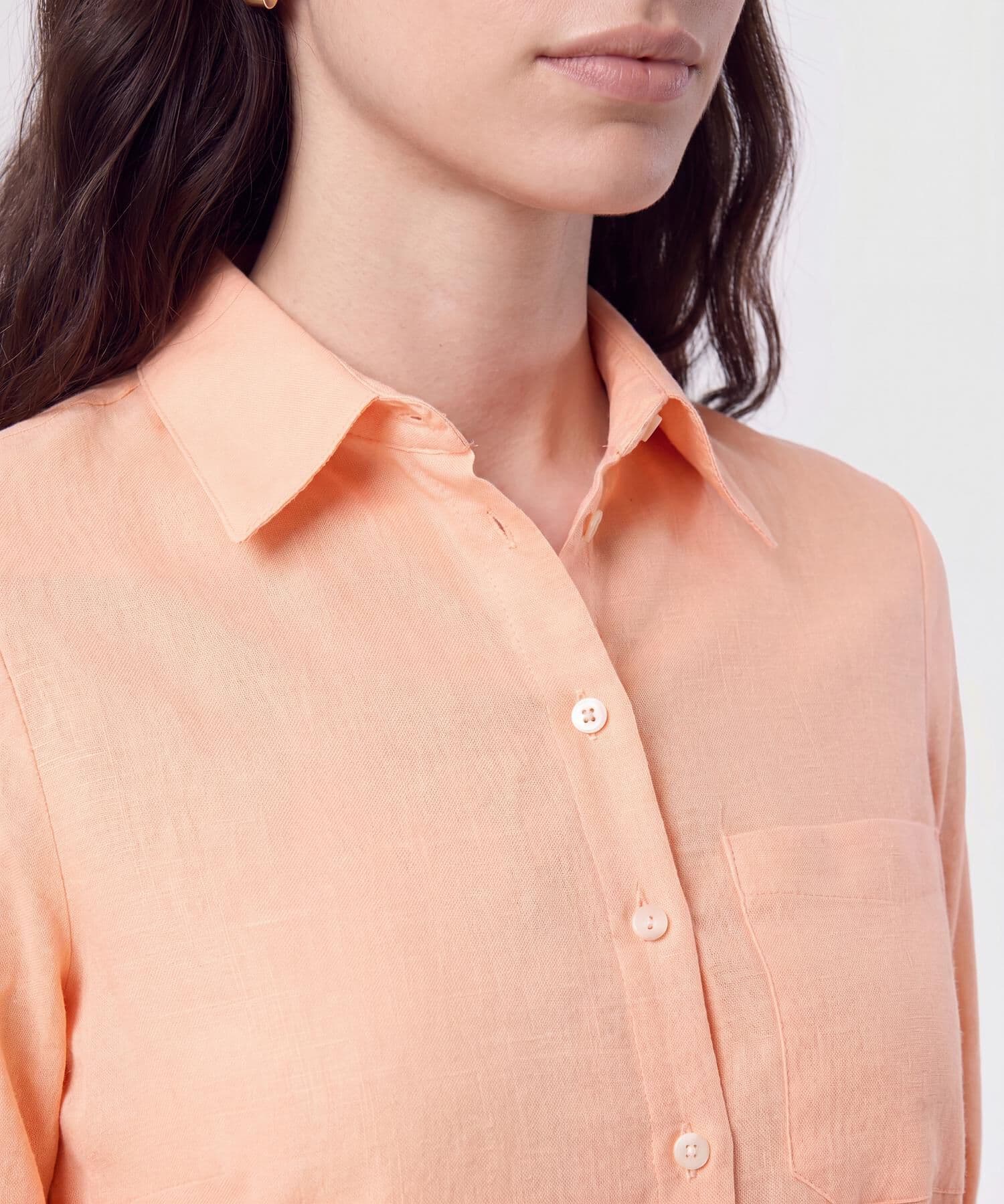Camisa Río Urbano naranja para mujer, vista 3