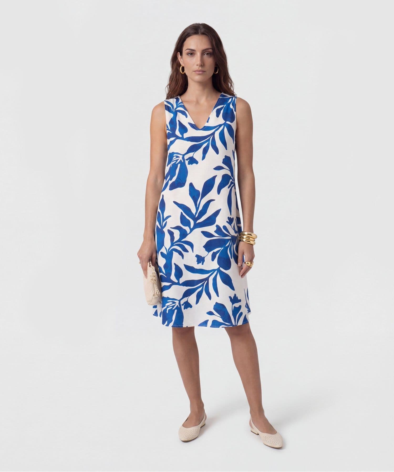 Vestido Brisa Ligero blanco para mujer, vista principal