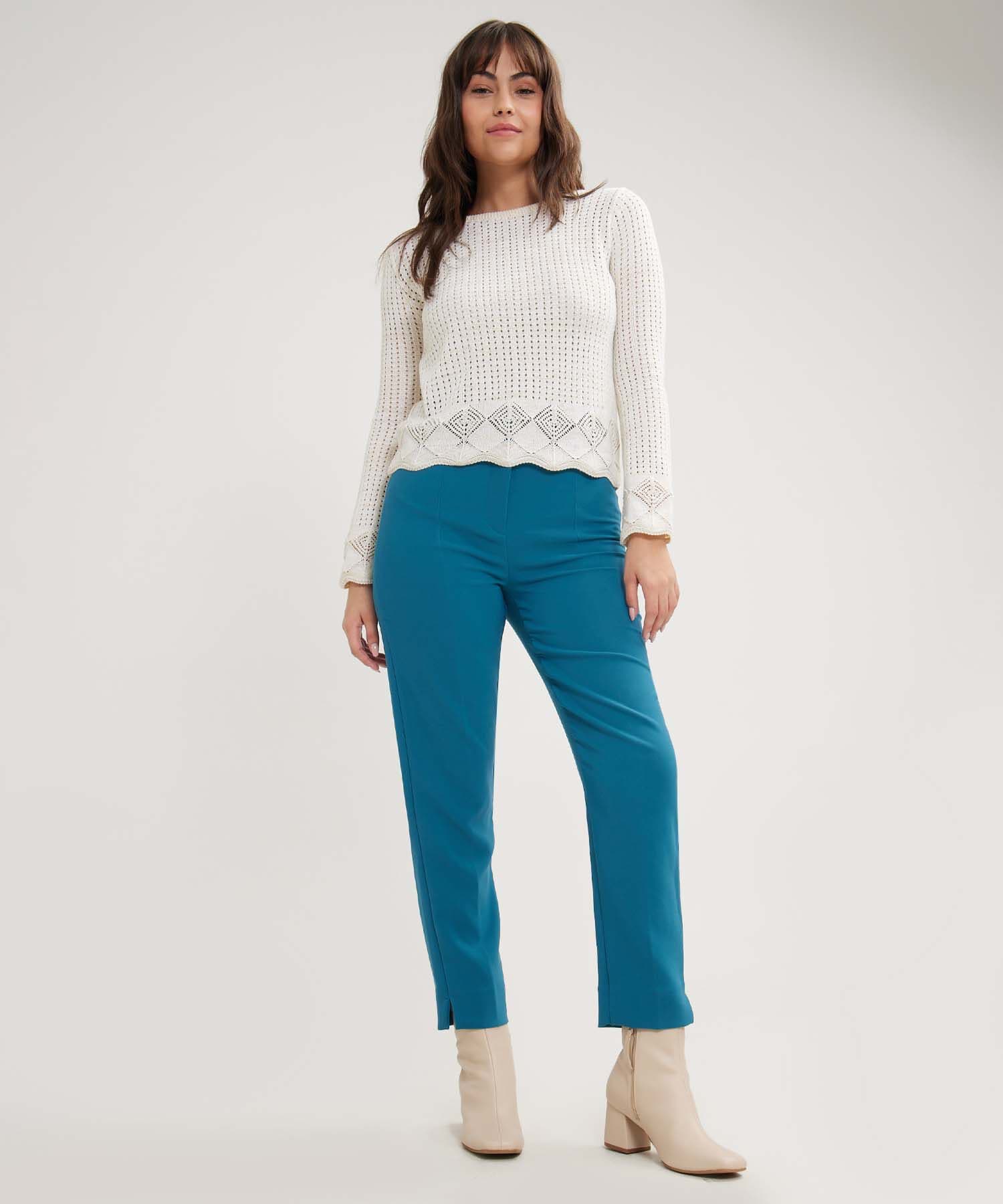 Pantalón Palma Edición Índigo azul marino para mujer, vista 2