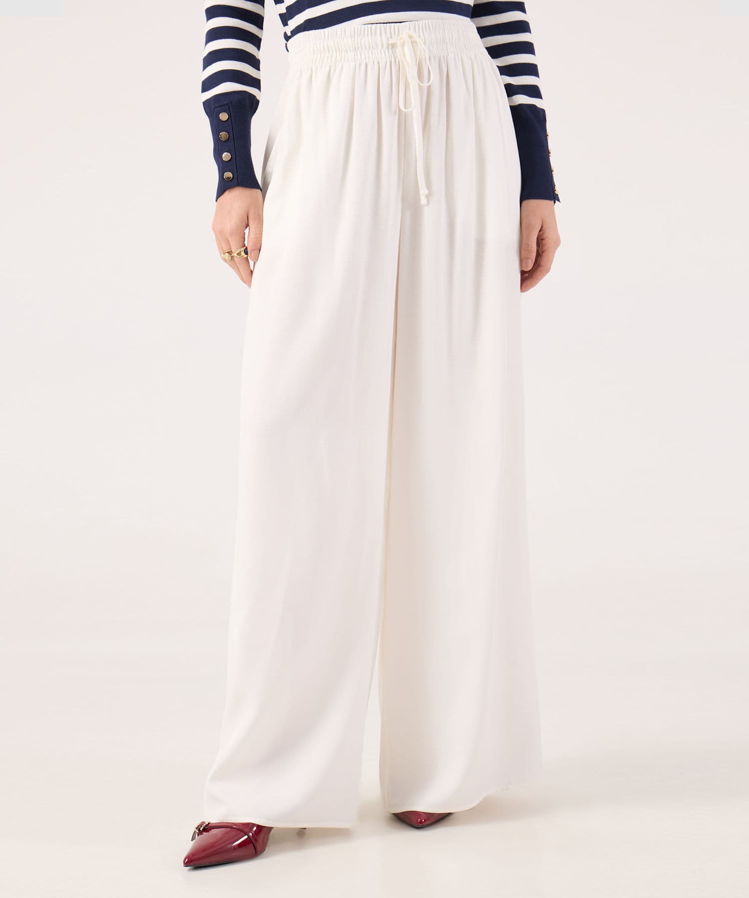 Pantalón Isadora Edición Índigo blanco para mujer, vista principal