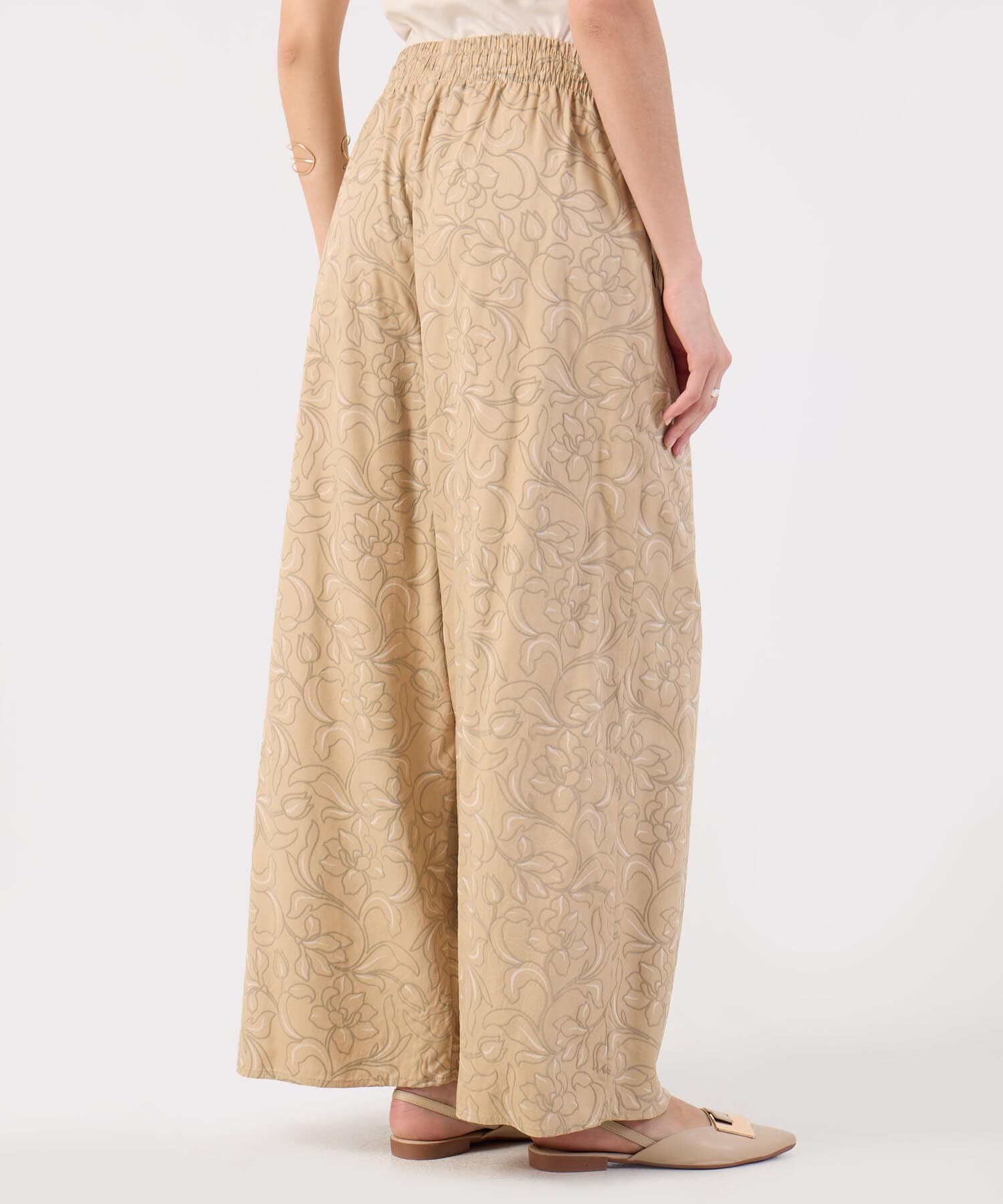 Pantalón Río Clásico arena para mujer, vista 4