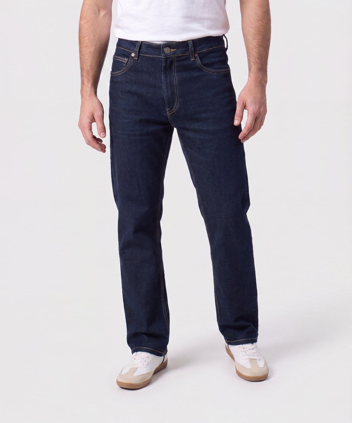 Jean Encanto Sastre azul marino para hombre, vista principal