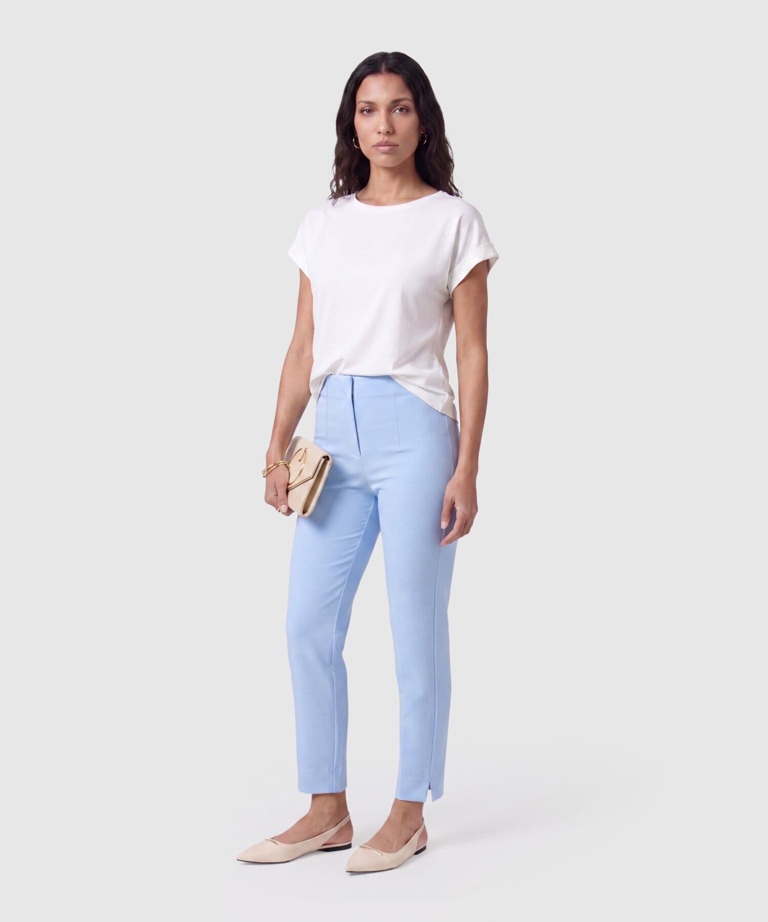 Camiseta Salina Urbano blanco para mujer, vista 2