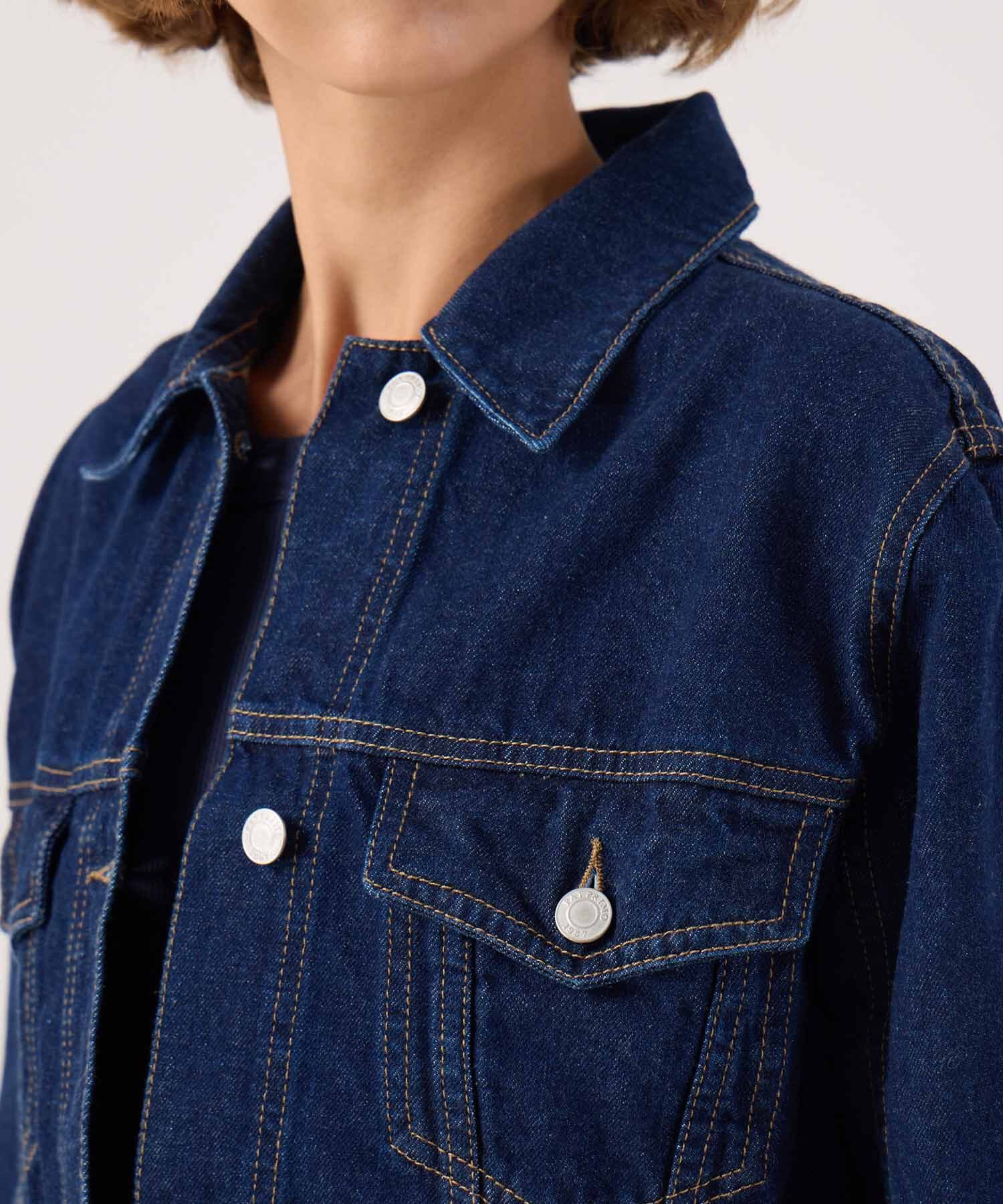 Chaqueta Orquídea Contemporáneo azul marino para mujer, vista 3