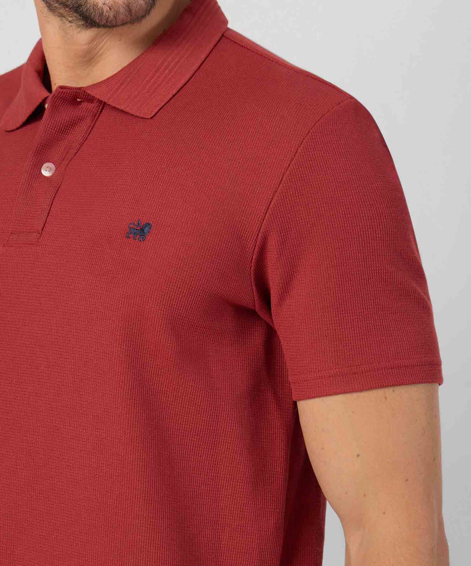 Polo Valentina Edición Índigo naranja para hombre, vista 3