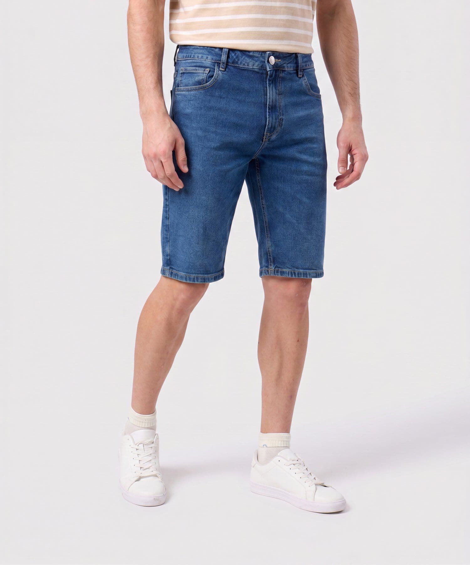 Bermuda Violeta Fluido azul marino para hombre, vista principal