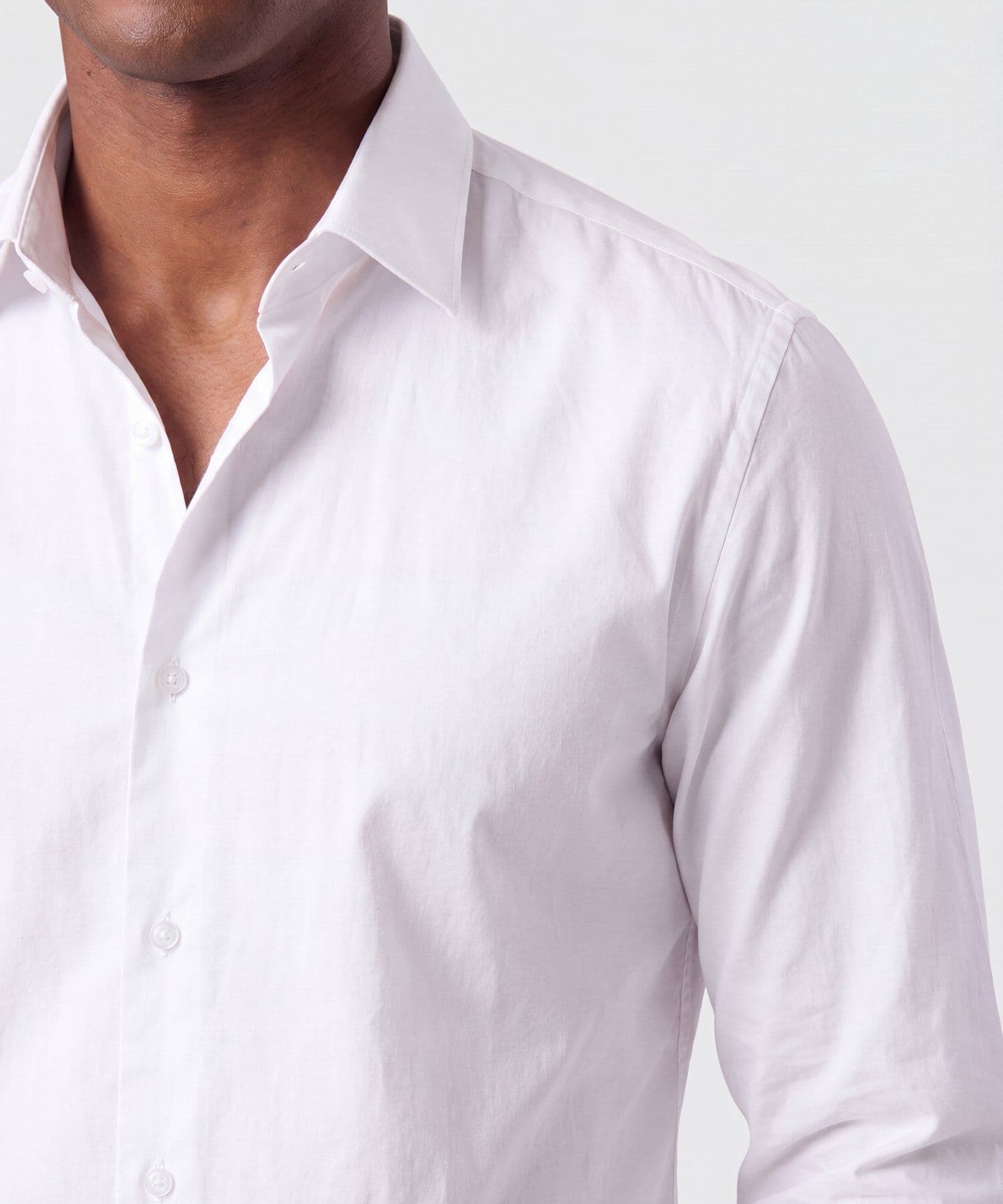 Camisa Flora de Viaje blanco para hombre, vista 3