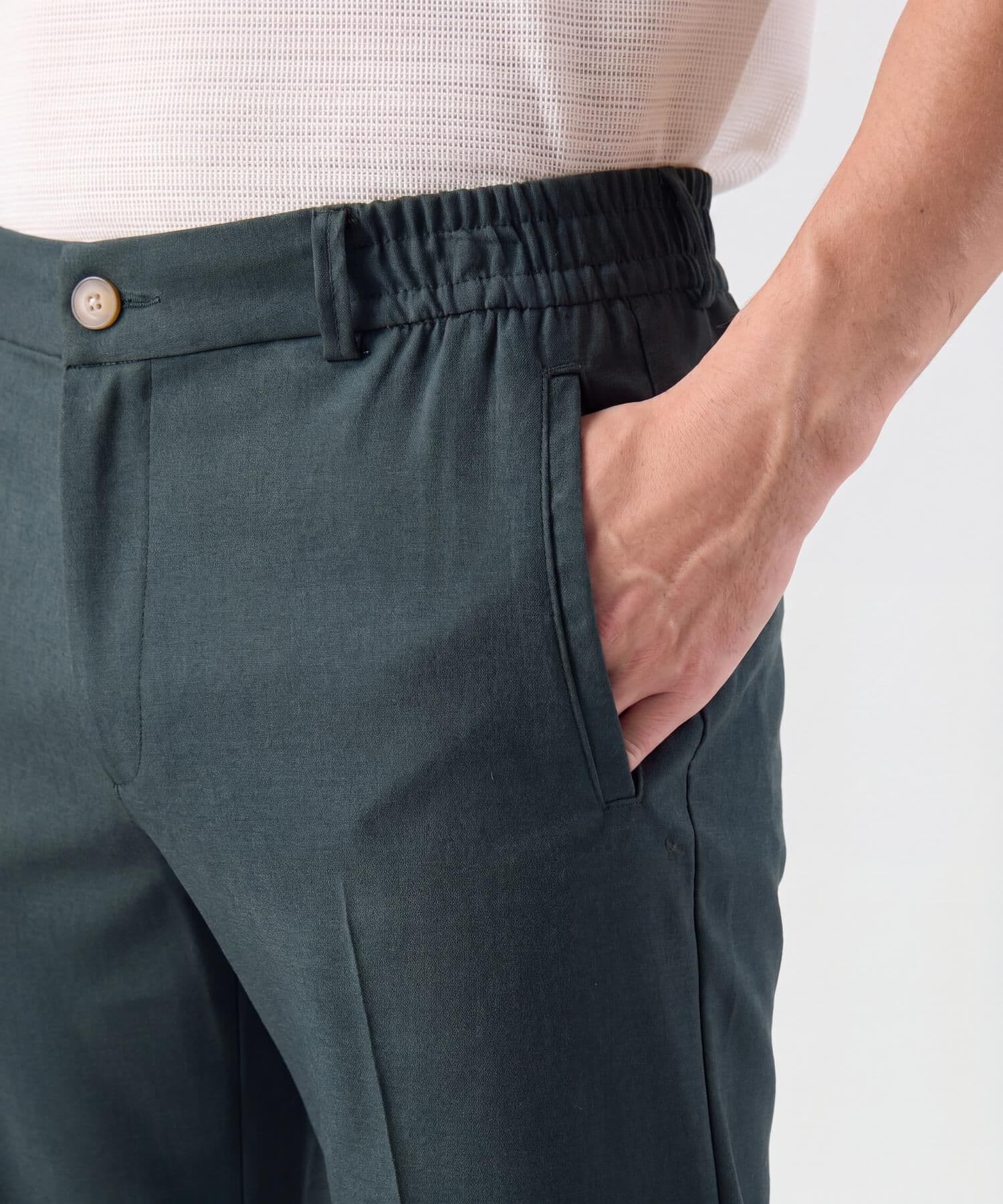 Pantalón Jacaranda de Viaje verde oliva para hombre, vista 3