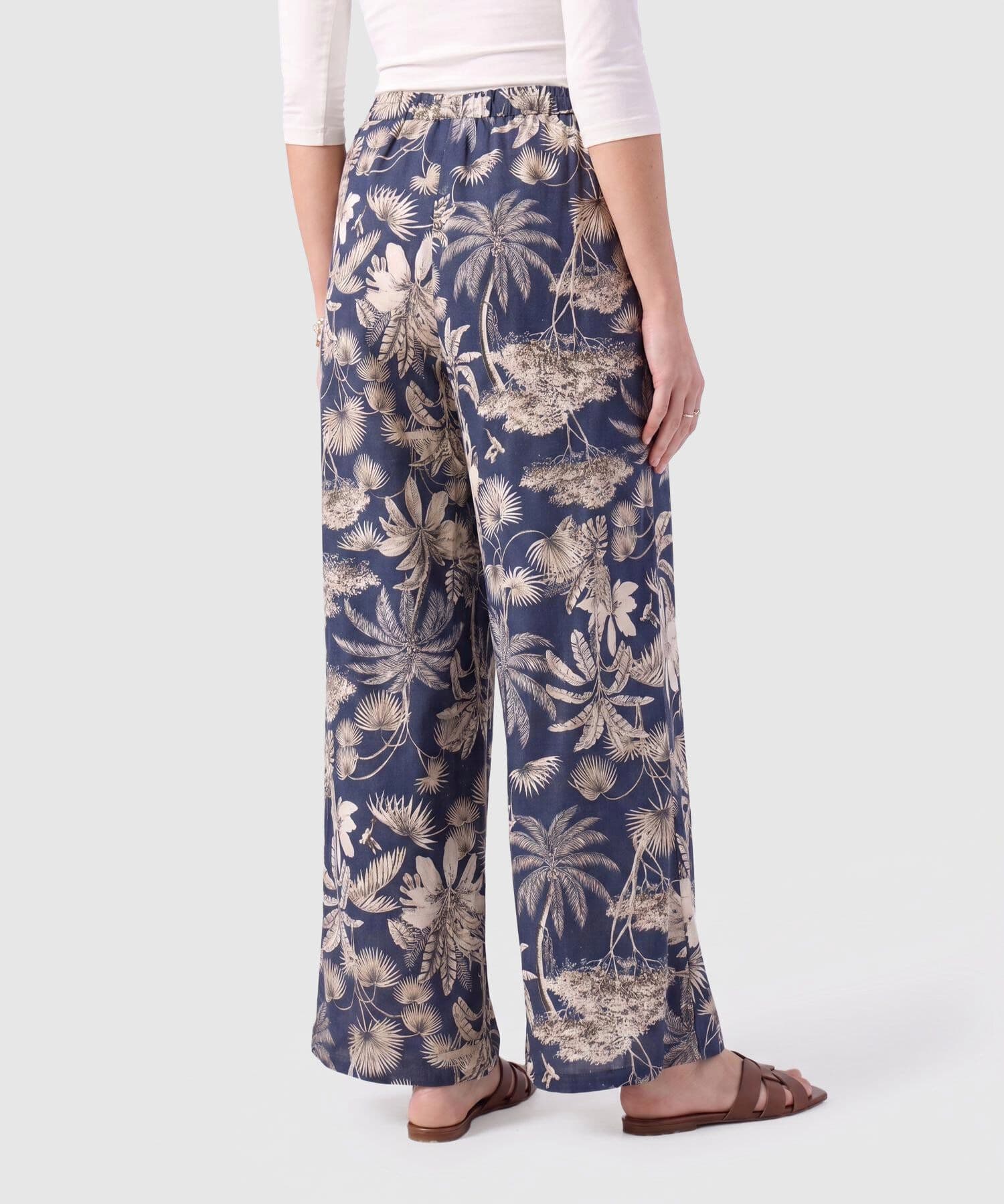 Pantalón Julieta de Viaje azul marino para mujer, vista 4