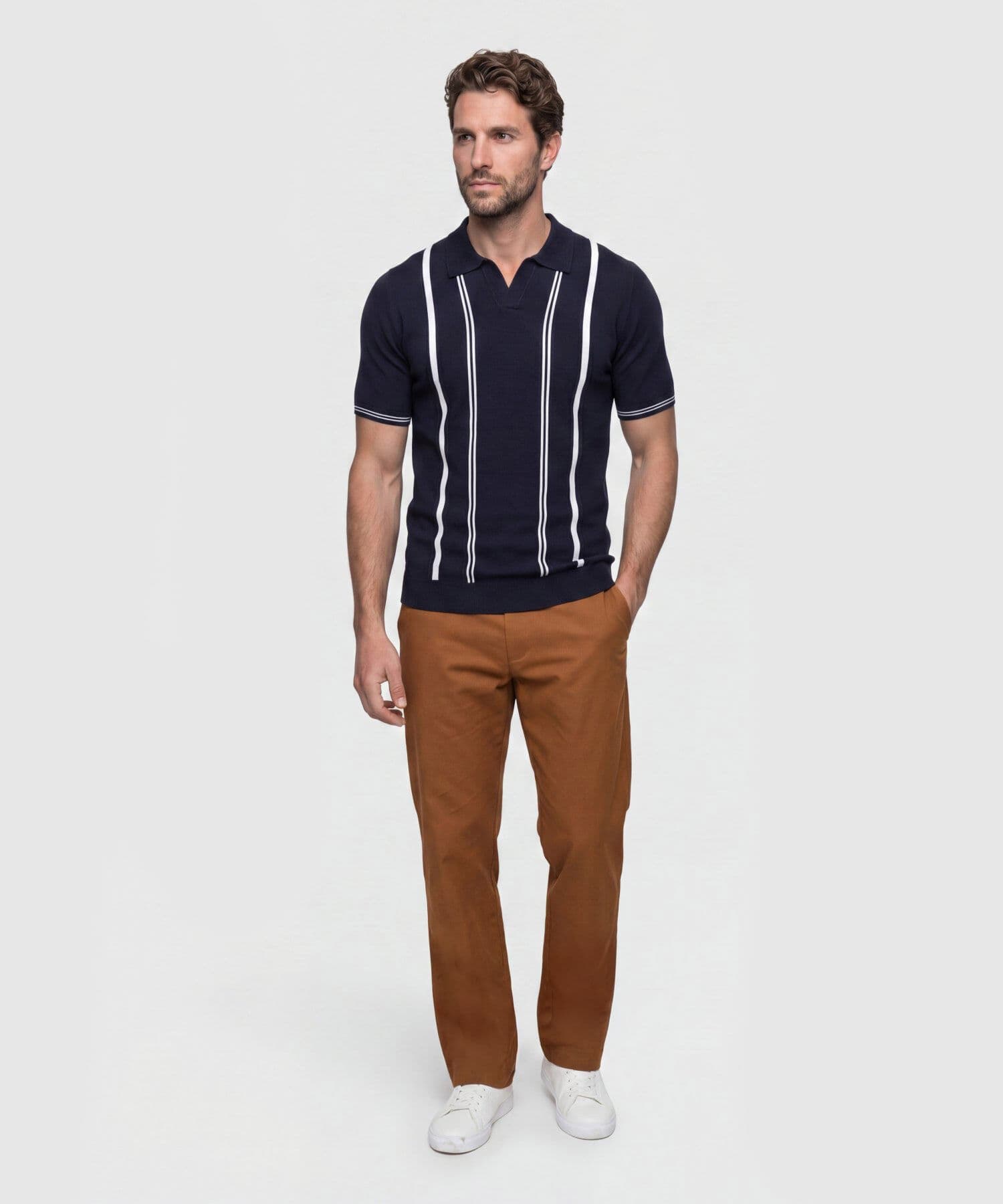 Pantalón Serena Sastre café para hombre, vista 3