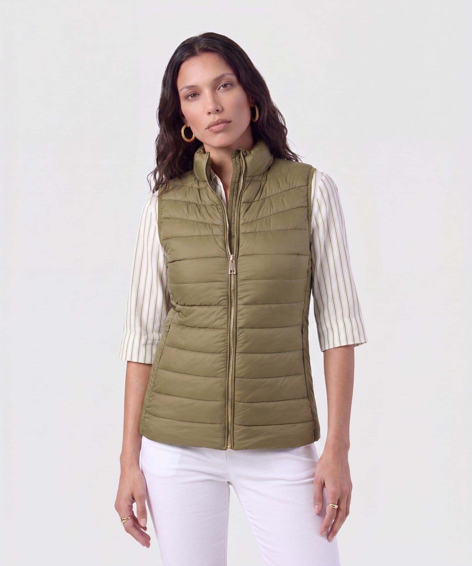 Buzo Guayacán Relajado verde oliva para mujer, vista principal