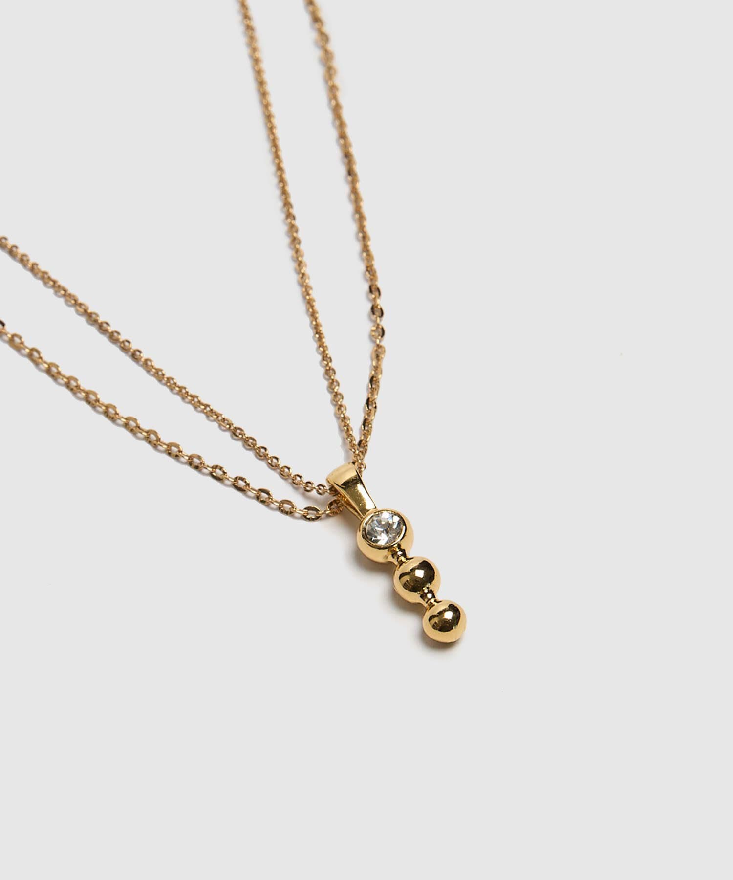 Aretes Sabana de Día dorado para mujer, vista 4
