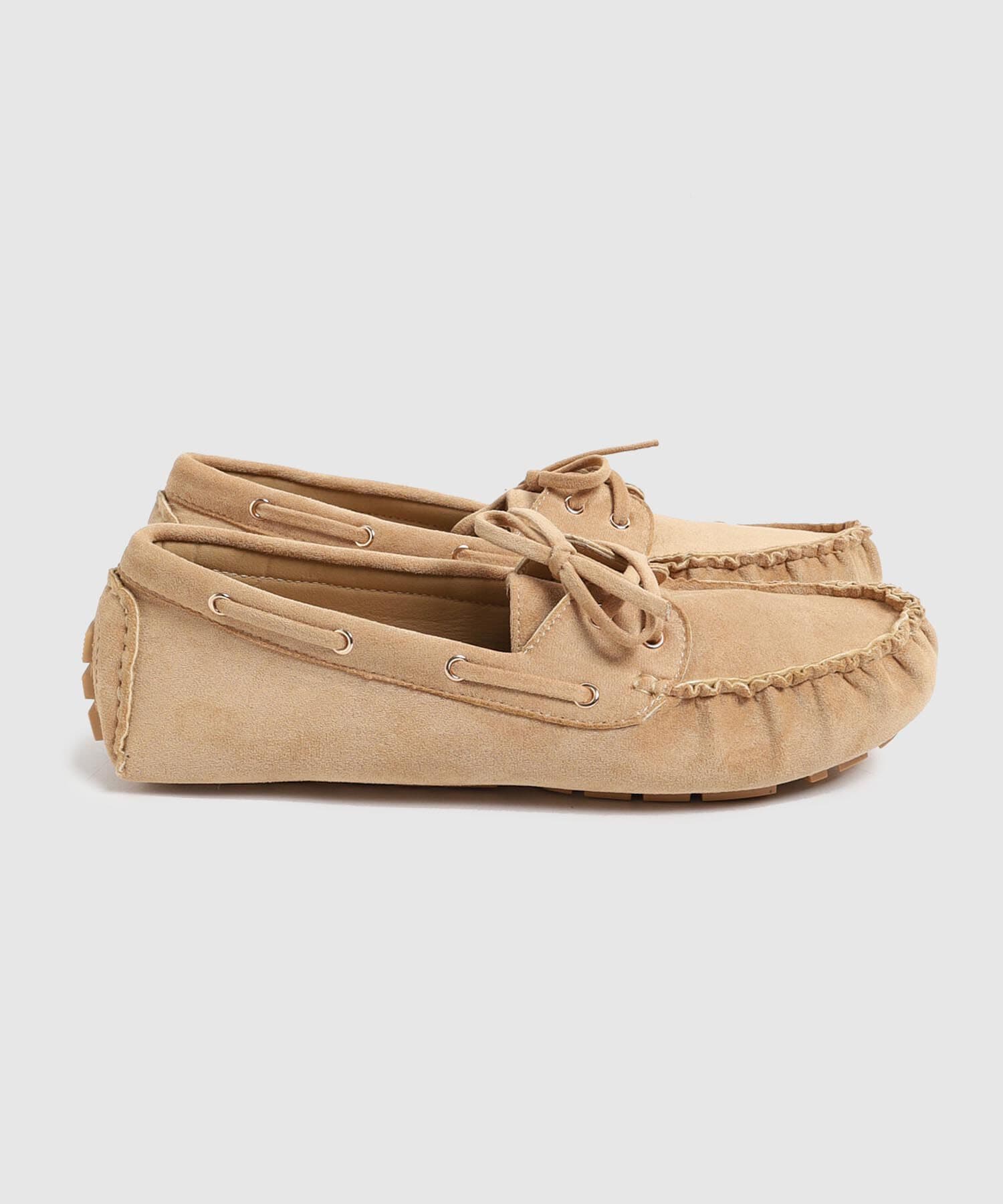 Mocasines Candelaria Relajado café para mujer, vista 2