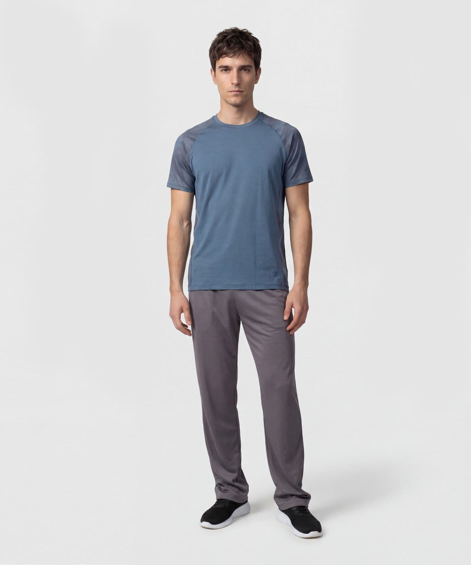 Pantalón Cauce Minimalista gris humo para hombre, vista 2
