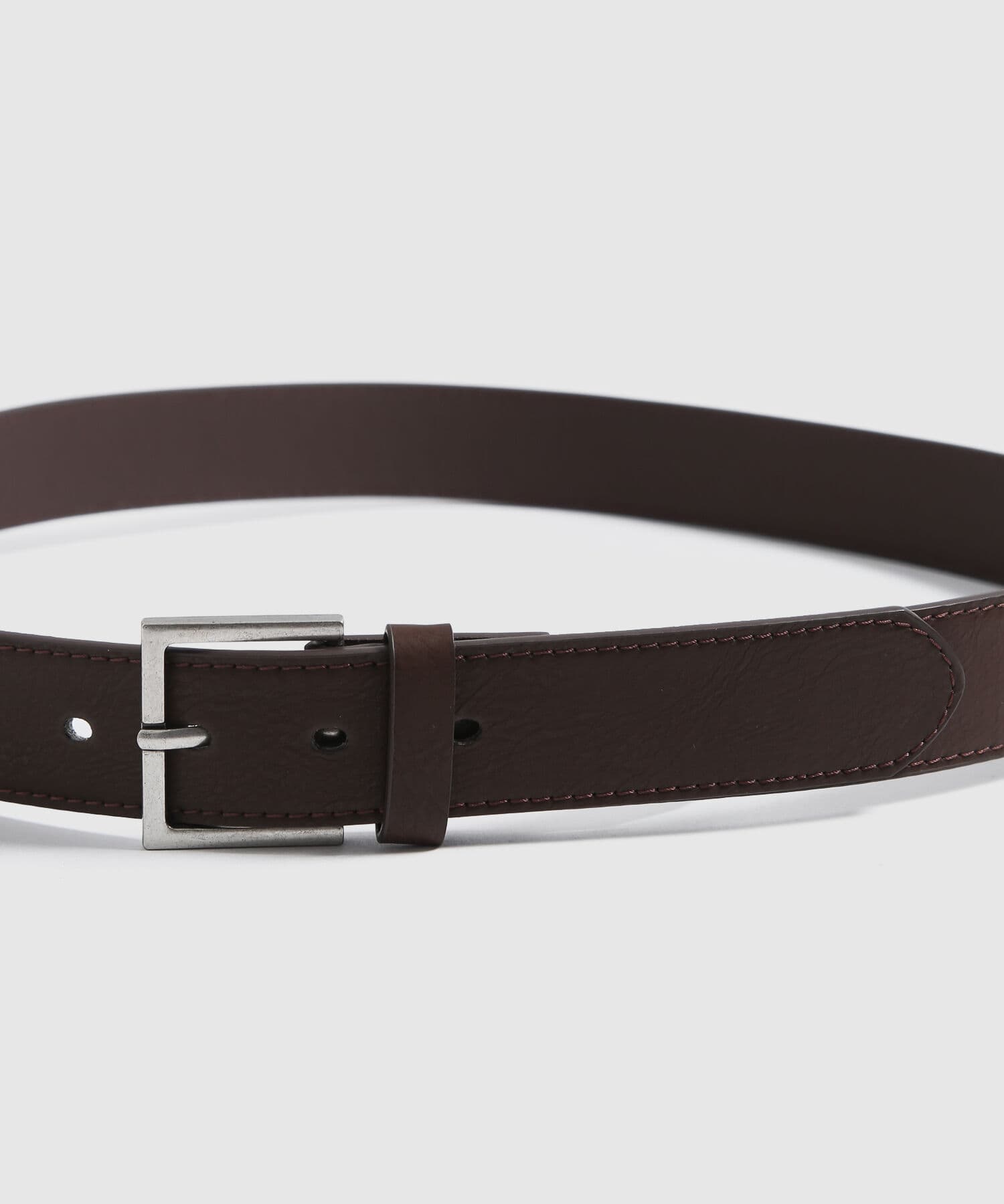 Cinturón Sabana Texturizado café para hombre, vista 2