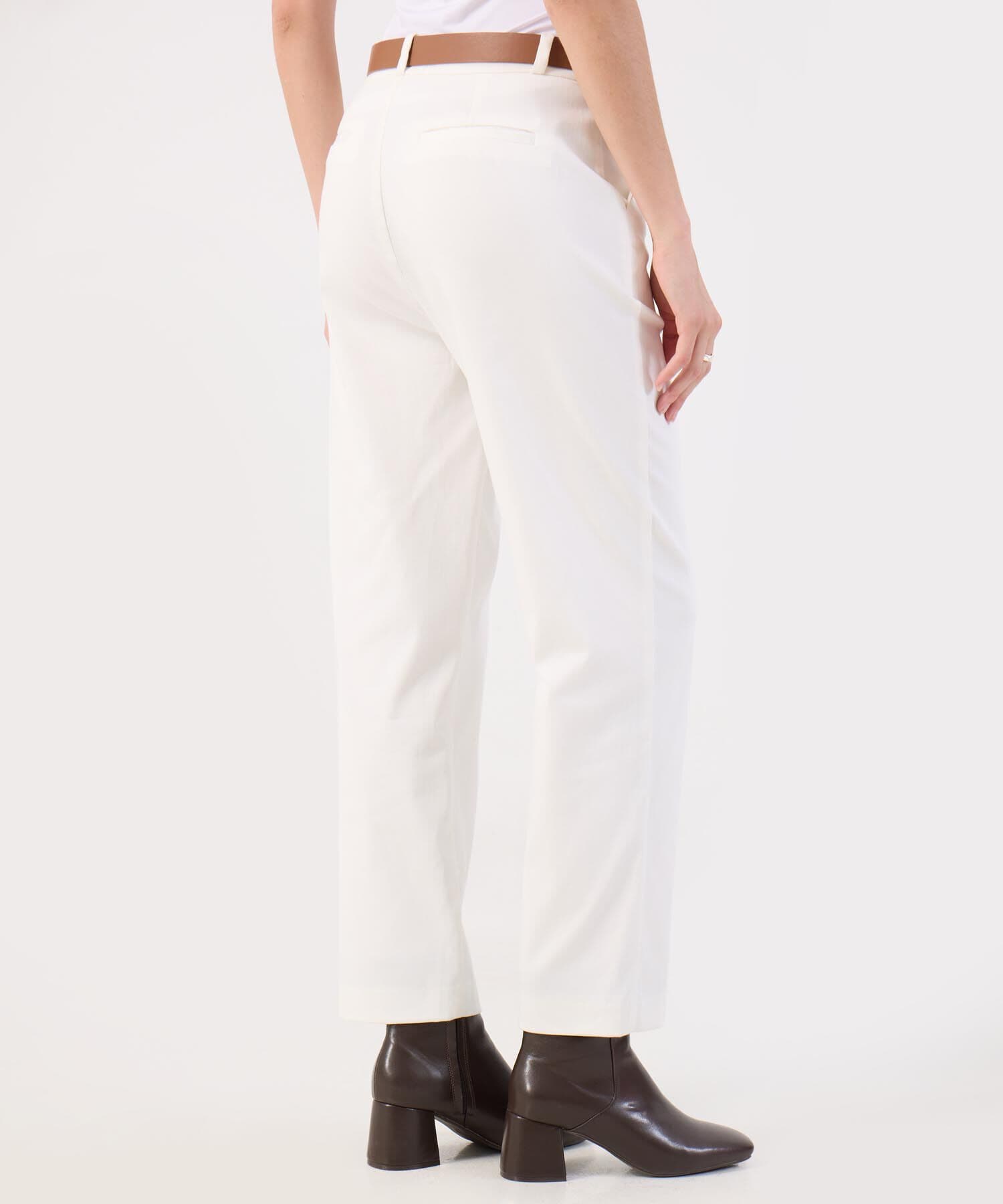 Pantalón Marfil de Viaje blanco para mujer, vista 4