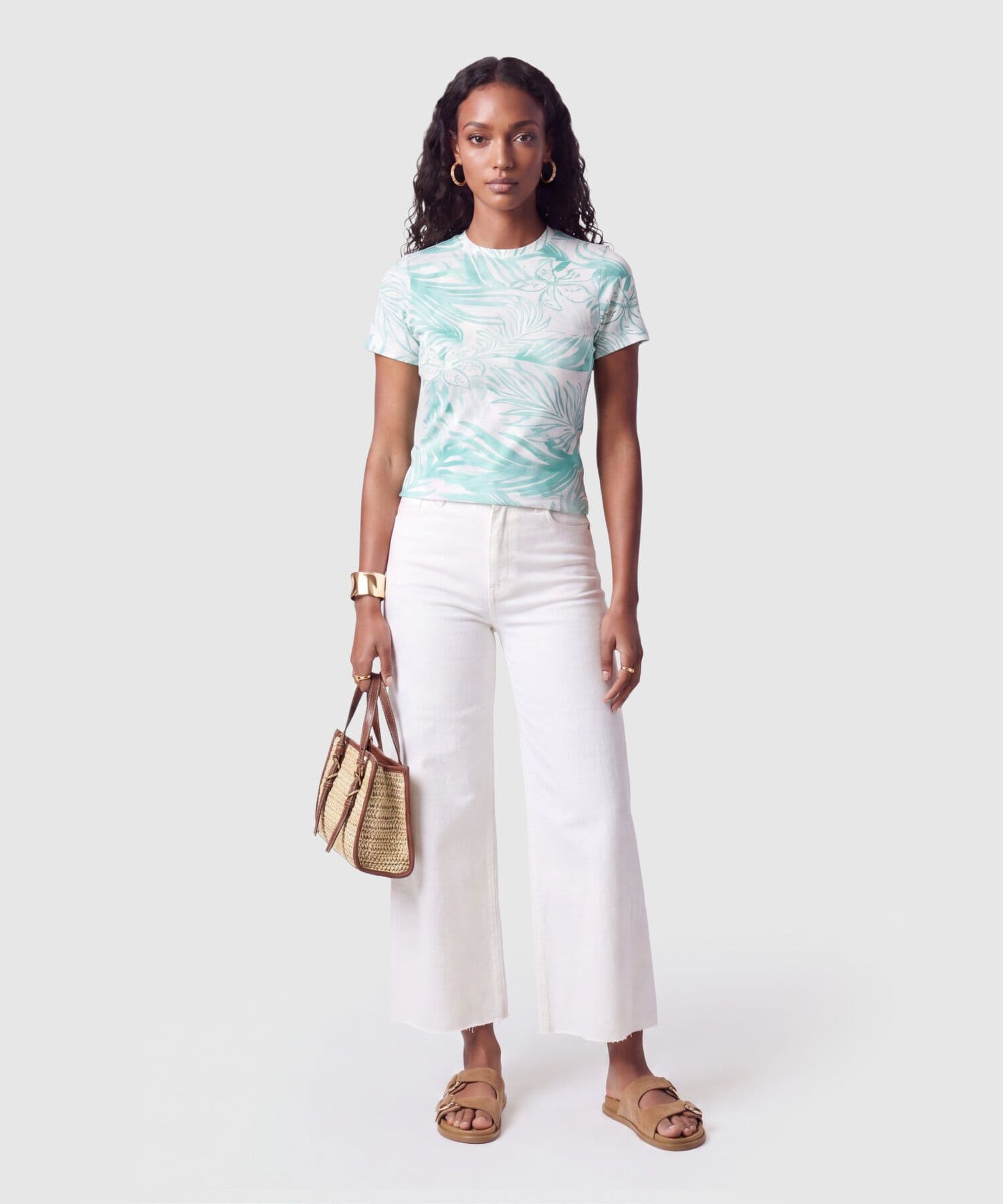 Jean Brisa Suave blanco para mujer, vista 2